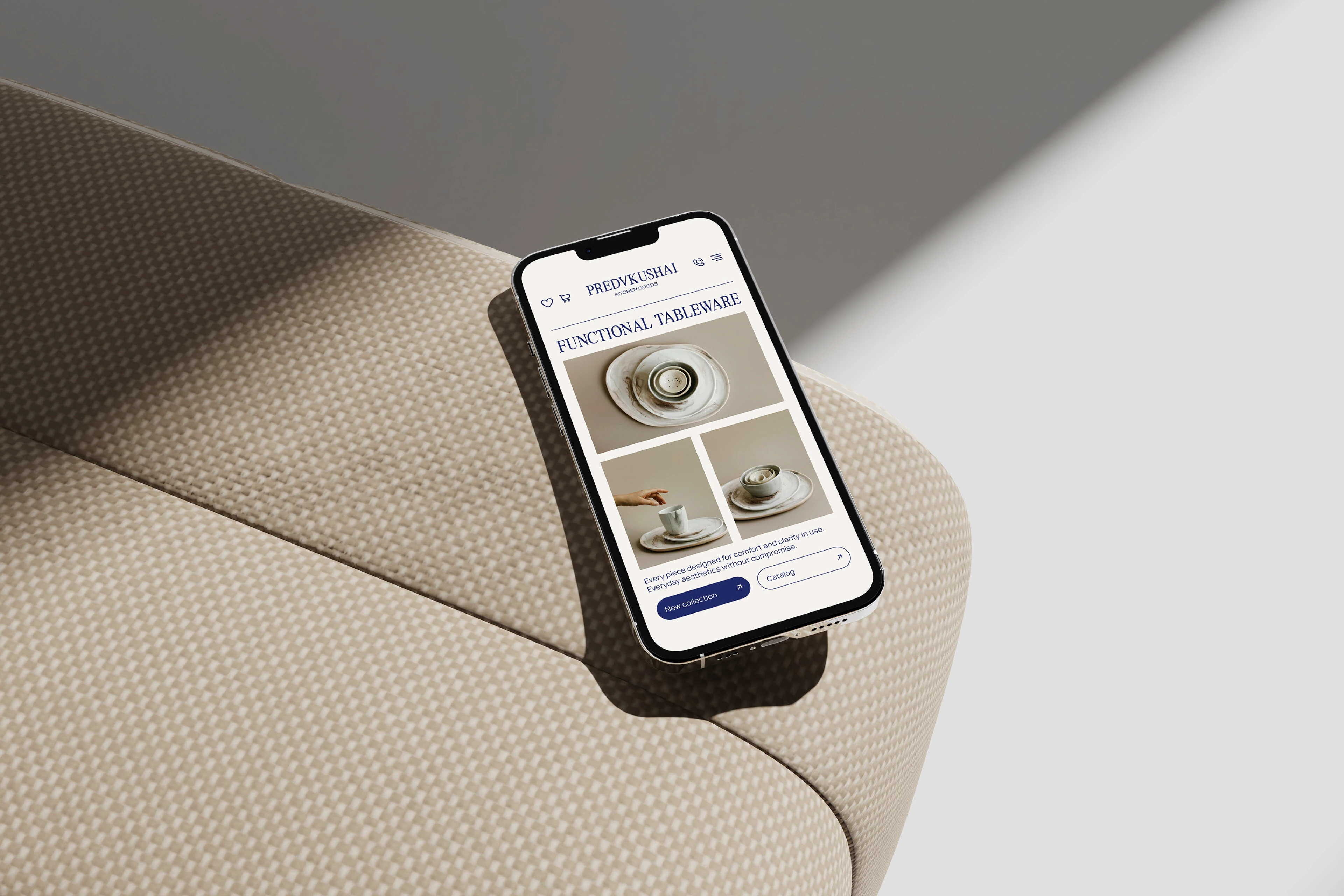 PREDVKUSHAI | Айдентика для бренда посуды для кухни — Изображение №7 — Брендинг на Dprofile