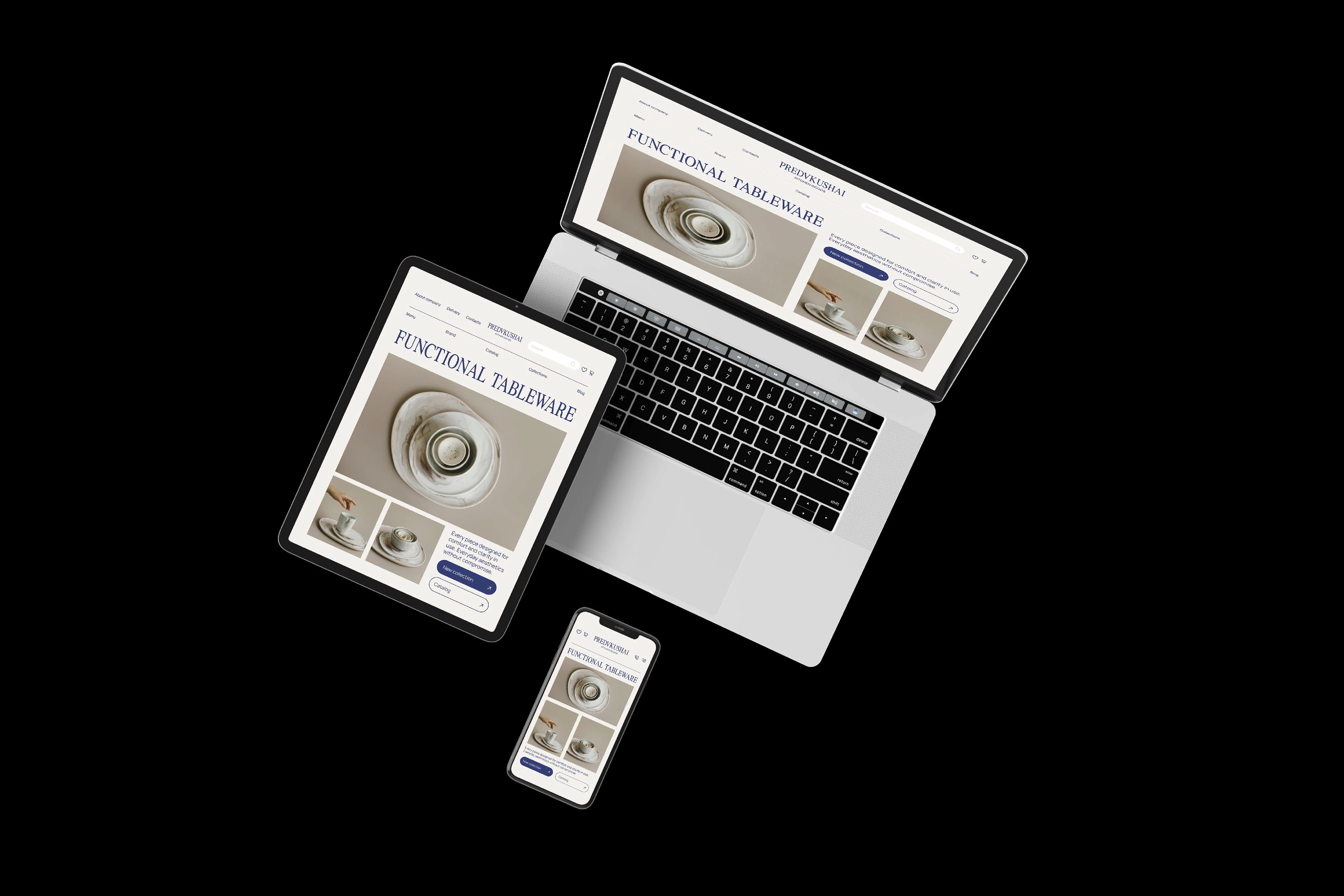 PREDVKUSHAI | Айдентика для бренда посуды для кухни — Изображение №16 — Брендинг на Dprofile