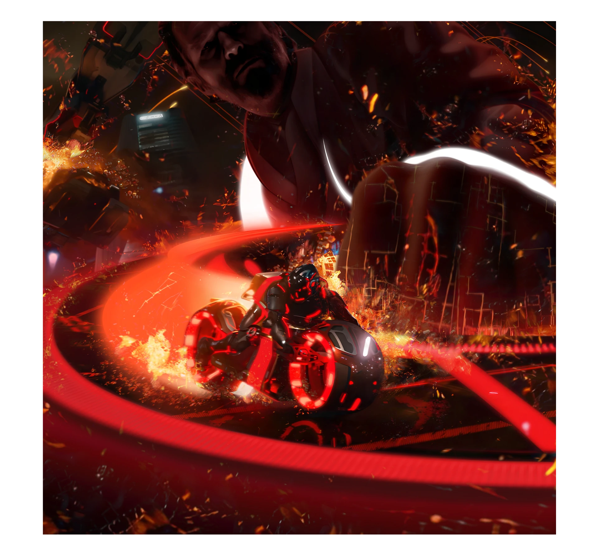 Tron: Ares | Vinyl — Изображение №2 — Иллюстрация, Графика на Dprofile