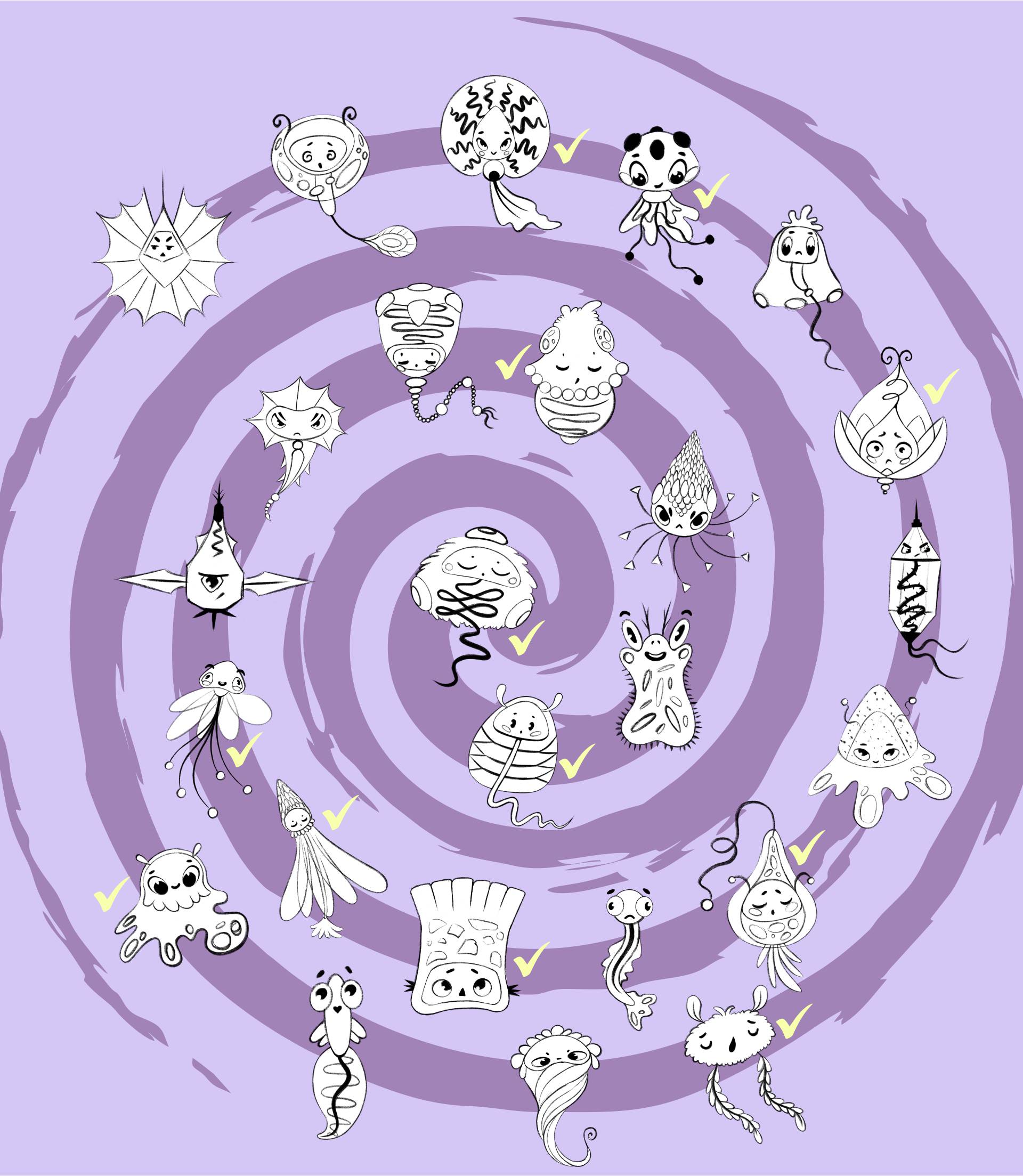 Коллекционные плюшевые монстрики — Изображение №2 — Брендинг, Иллюстрация на Dprofile