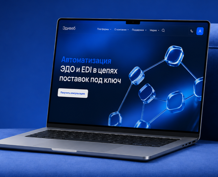 Редизайн сайт для B2B-платформы — Интерфейсы, Брендинг на Dprofile