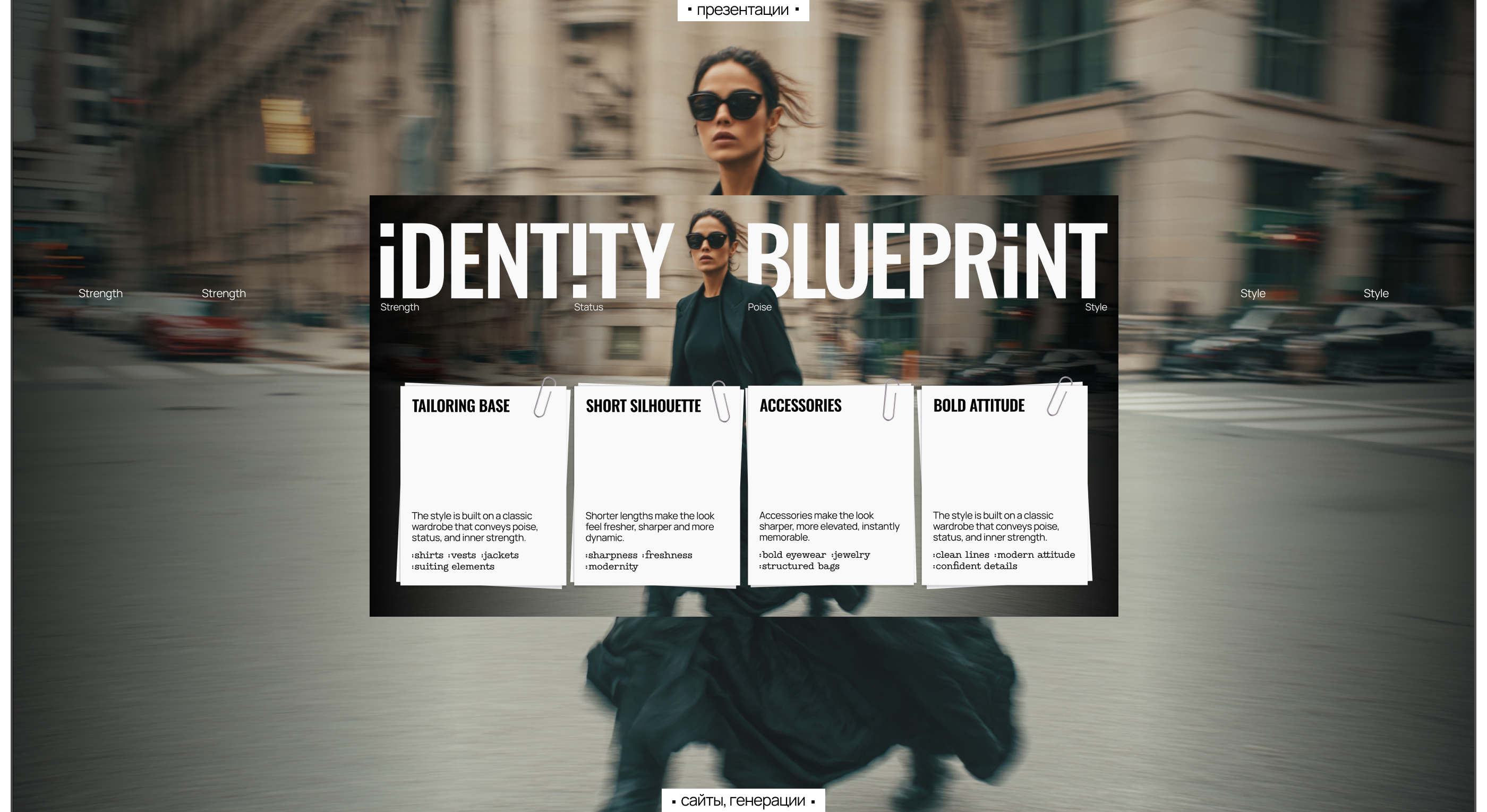 Презентация компании, презентация бренда одежды — Изображение №9 — Интерфейсы, Маркетинг на Dprofile