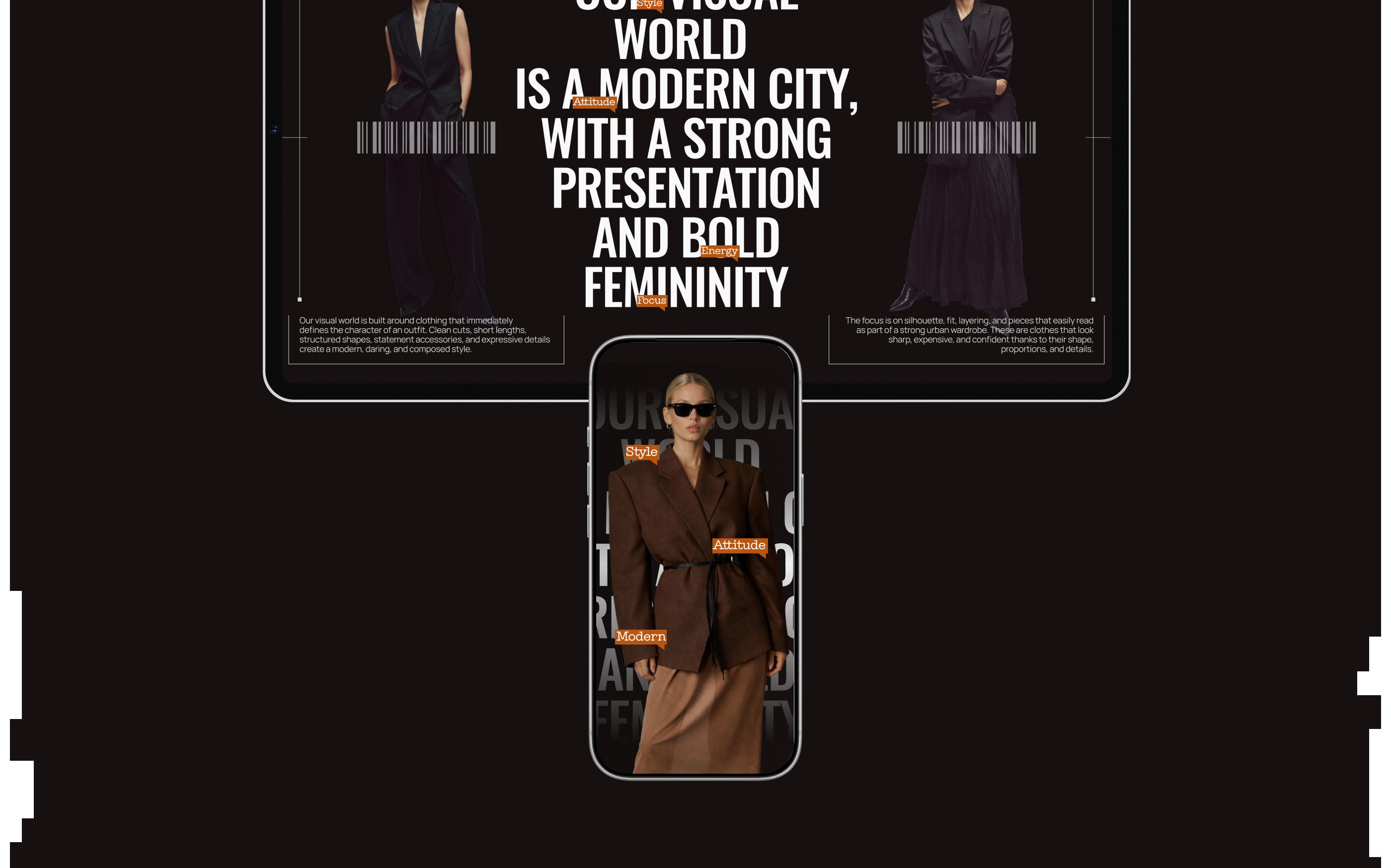 Презентация компании, презентация бренда одежды — Изображение №2 — Интерфейсы, Маркетинг на Dprofile
