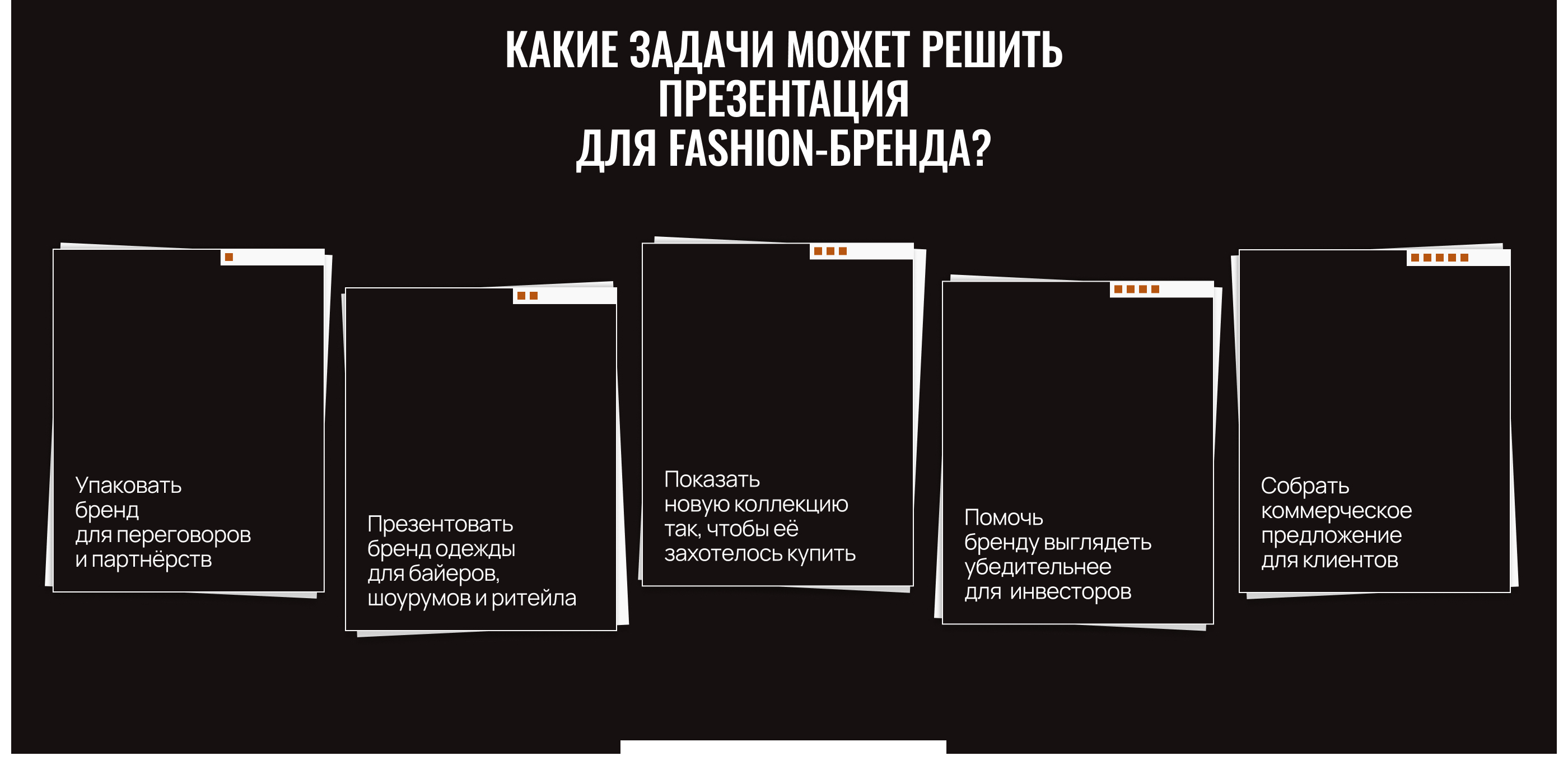 Презентация компании, презентация бренда одежды — Изображение №3 — Интерфейсы, Маркетинг на Dprofile