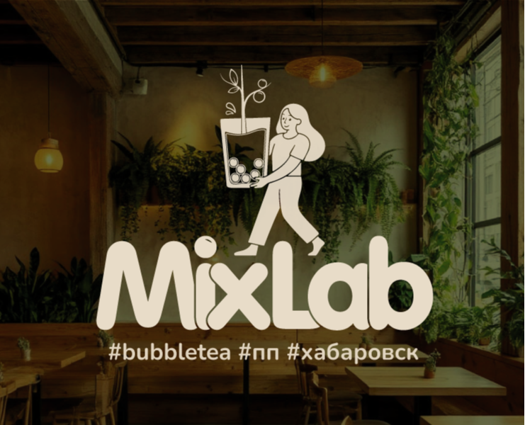 Брендбук для сети напитков Bubble Tea — Брендинг на Dprofile