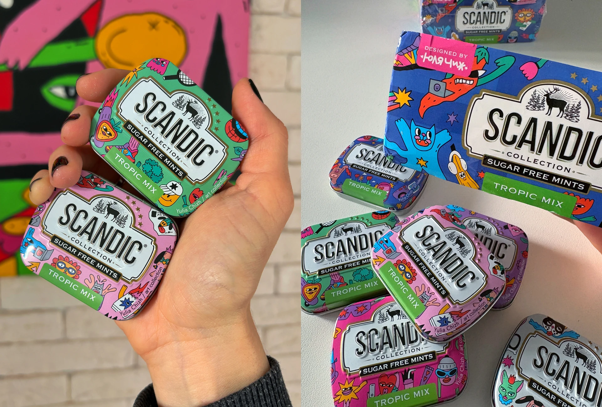 ИЛЛЮСТРАЦИИ УПАКОВКИ SCANDIC Х ЮЛЯ ЧИЖ — Изображение №6 — Брендинг, Иллюстрация на Dprofile