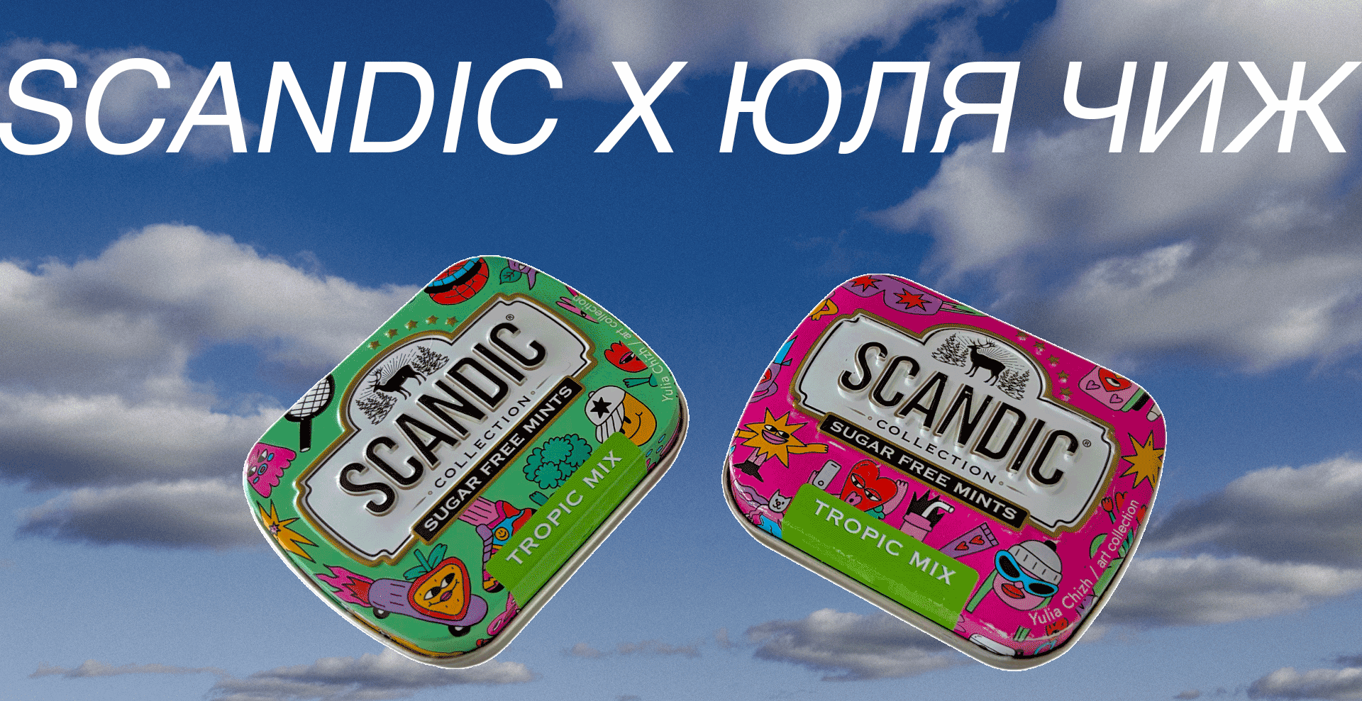 ИЛЛЮСТРАЦИИ УПАКОВКИ SCANDIC Х ЮЛЯ ЧИЖ — Изображение №1 — Брендинг, Иллюстрация на Dprofile