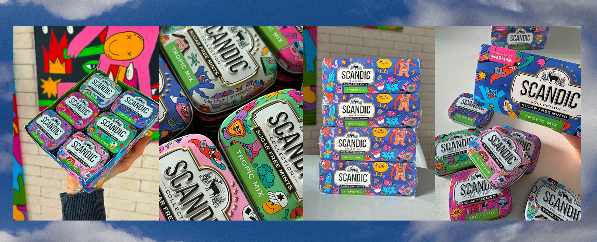 ИЛЛЮСТРАЦИИ УПАКОВКИ SCANDIC Х ЮЛЯ ЧИЖ — Изображение №7 — Брендинг, Иллюстрация на Dprofile