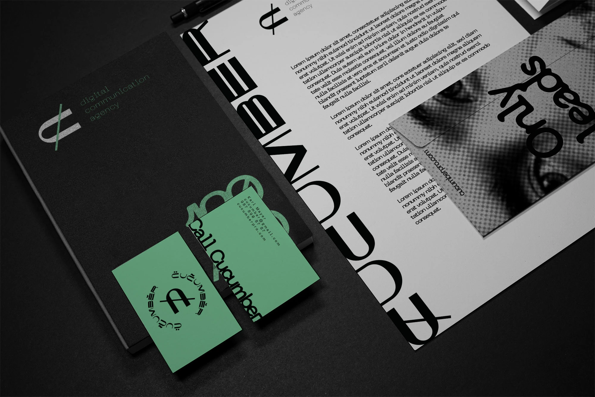 Лого и айдентика для рекламного агентства — Изображение №12 — Брендинг на Dprofile