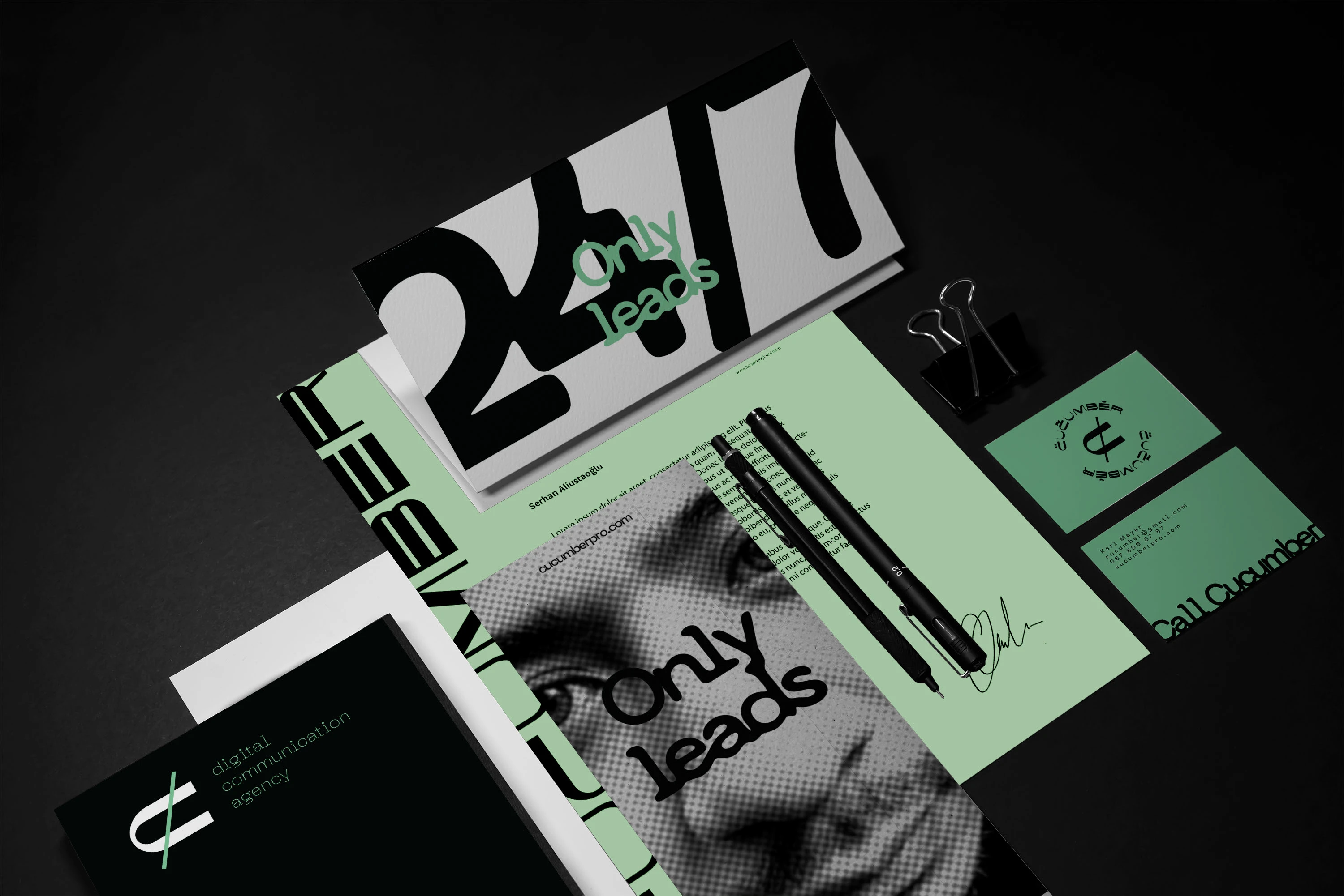 Лого и айдентика для рекламного агентства — Изображение №10 — Брендинг на Dprofile