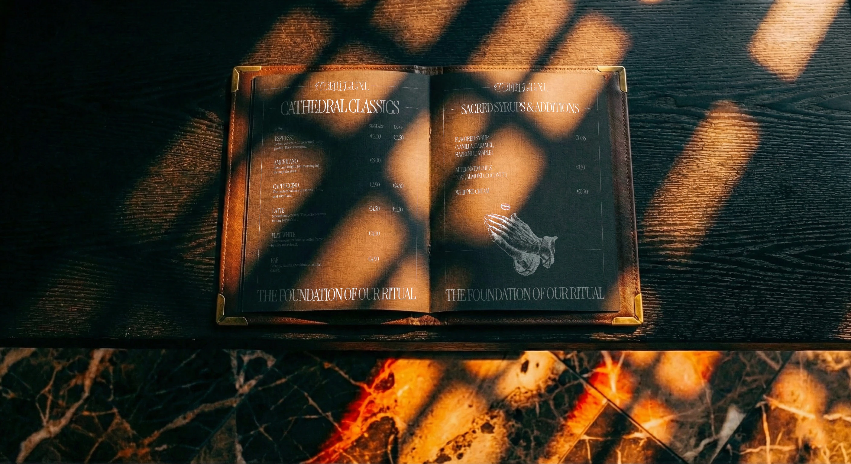 Концепт для кофейни Coffedral — Изображение №21 — Брендинг на Dprofile