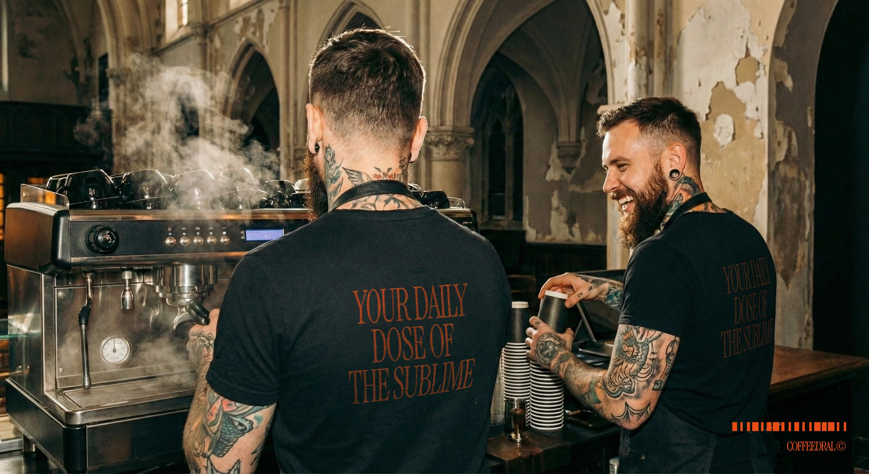 Концепт для кофейни Coffedral — Изображение №15 — Брендинг на Dprofile