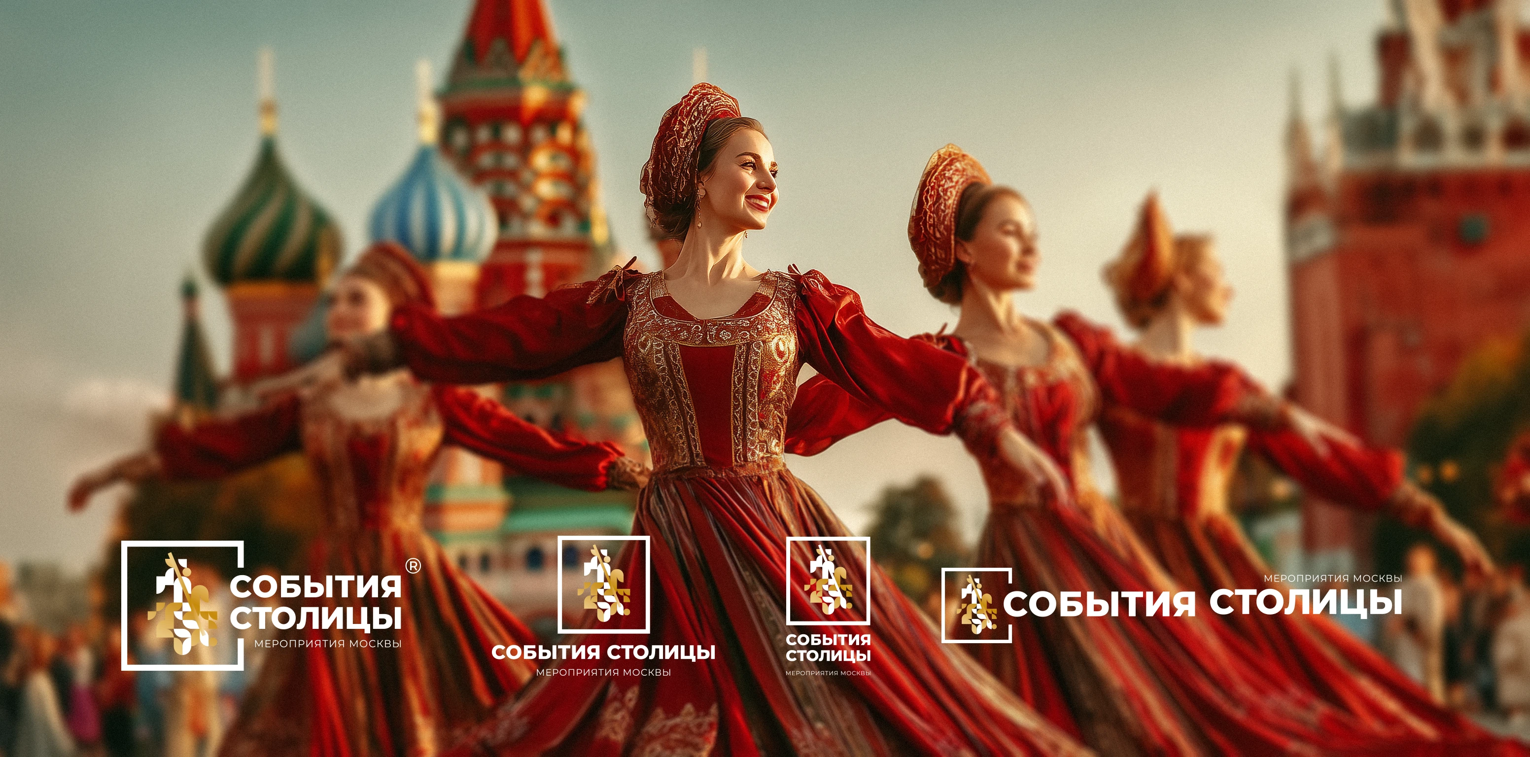 Логотип и айдентика для мероприятий Москвы — Изображение №5 — Брендинг на Dprofile