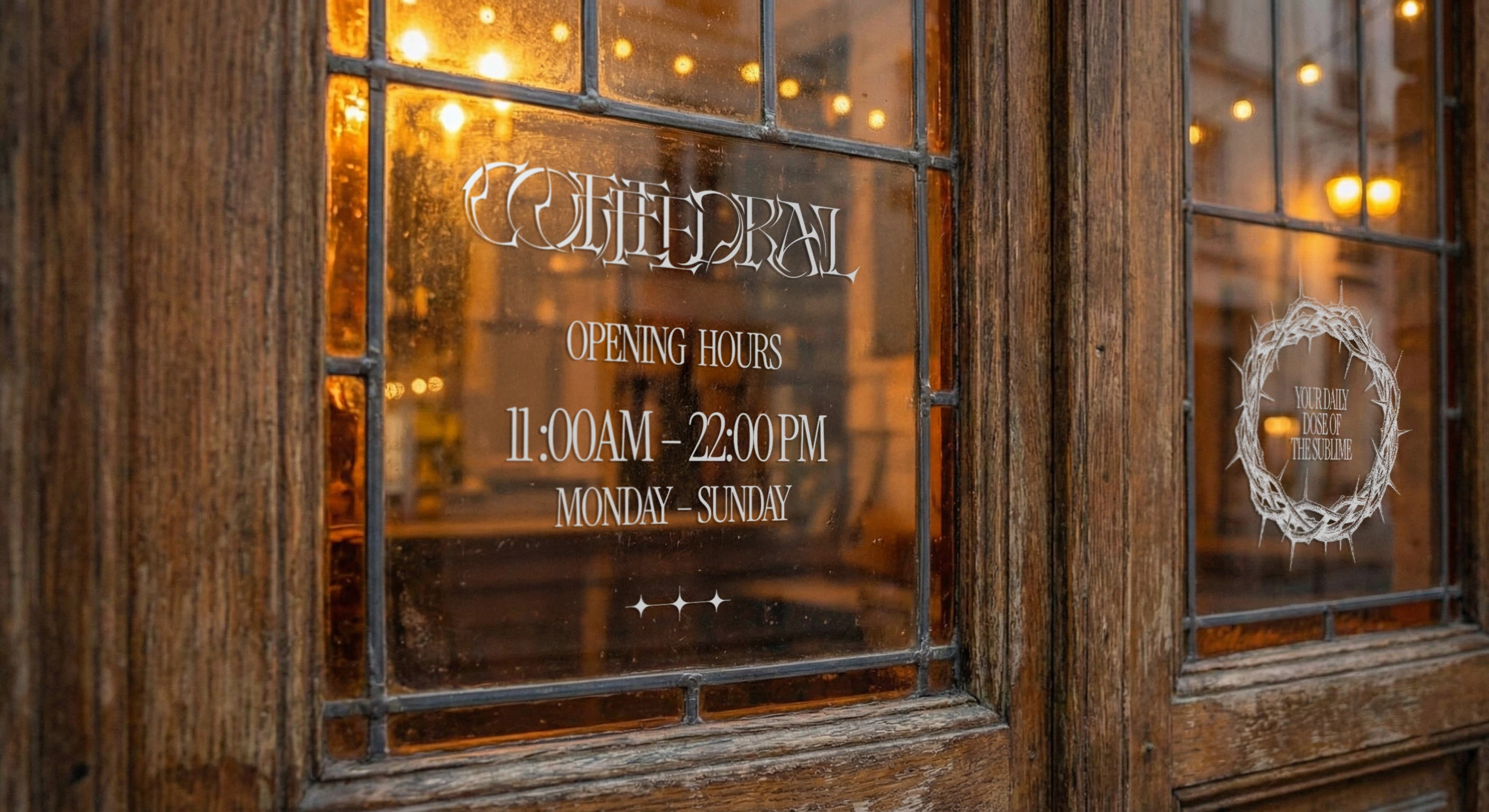 Концепт для кофейни Coffedral — Изображение №30 — Брендинг на Dprofile