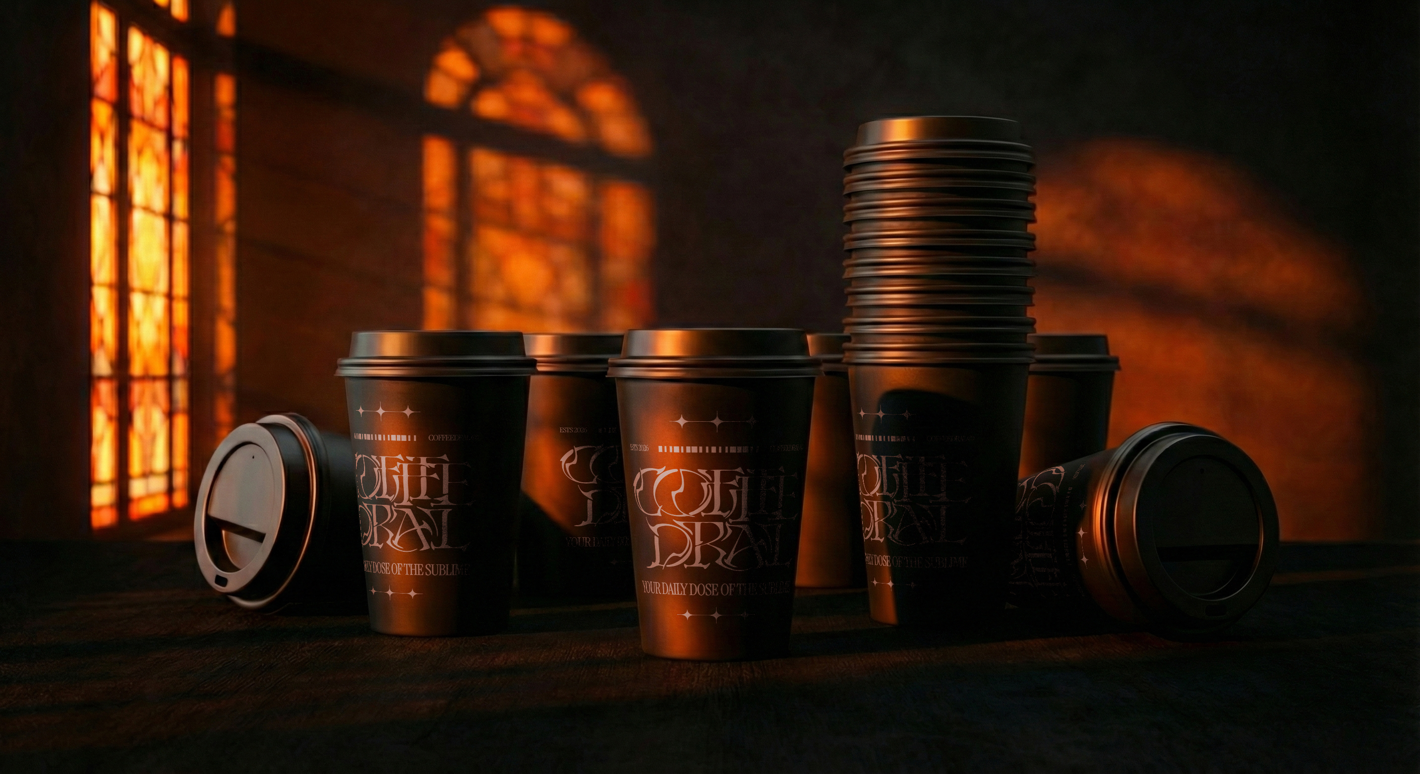 Концепт для кофейни Coffedral — Изображение №18 — Брендинг на Dprofile