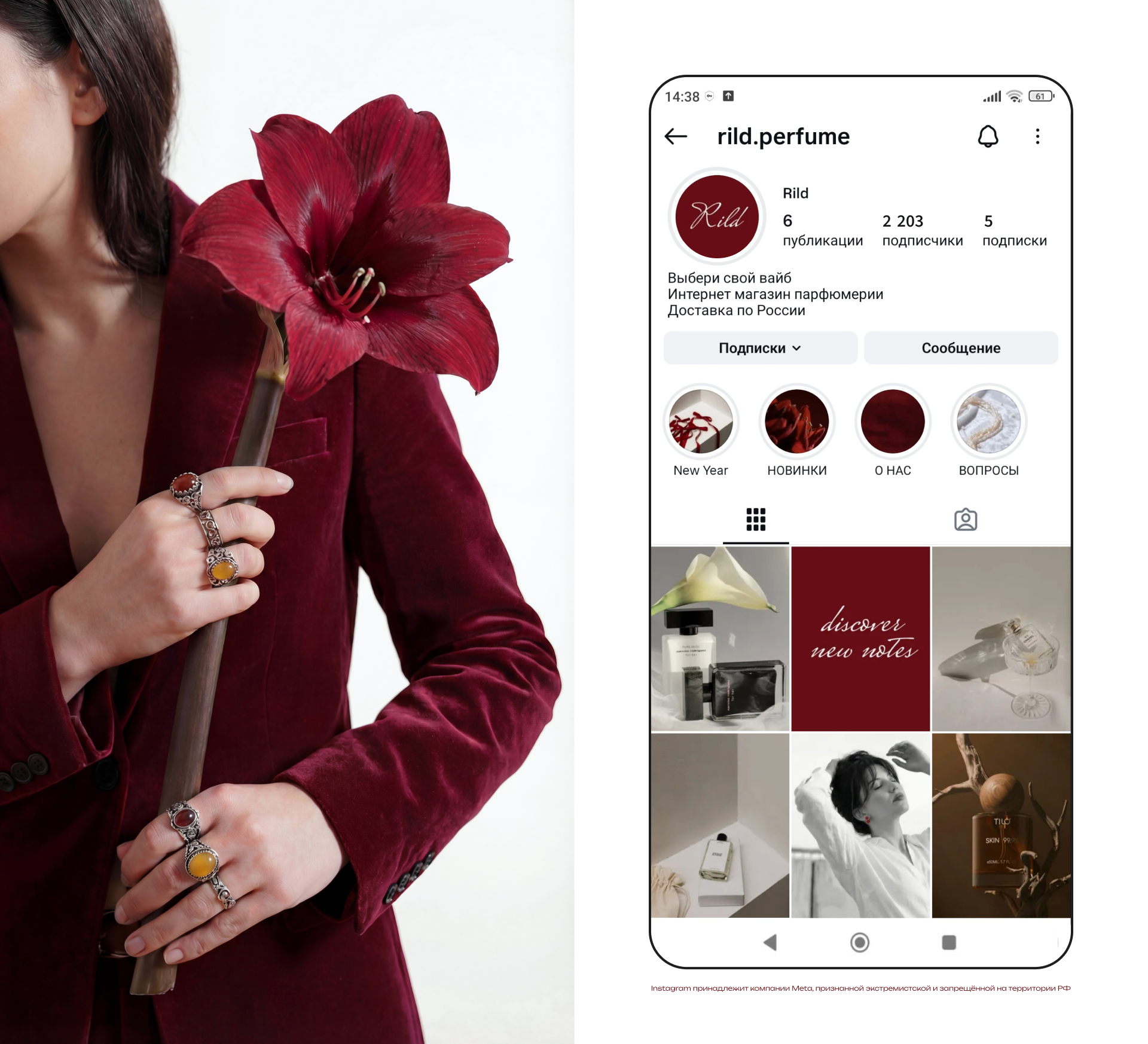 Rild | Айдентика для дистрибьютора парфюма — Изображение №5 — Брендинг, Графика на Dprofile