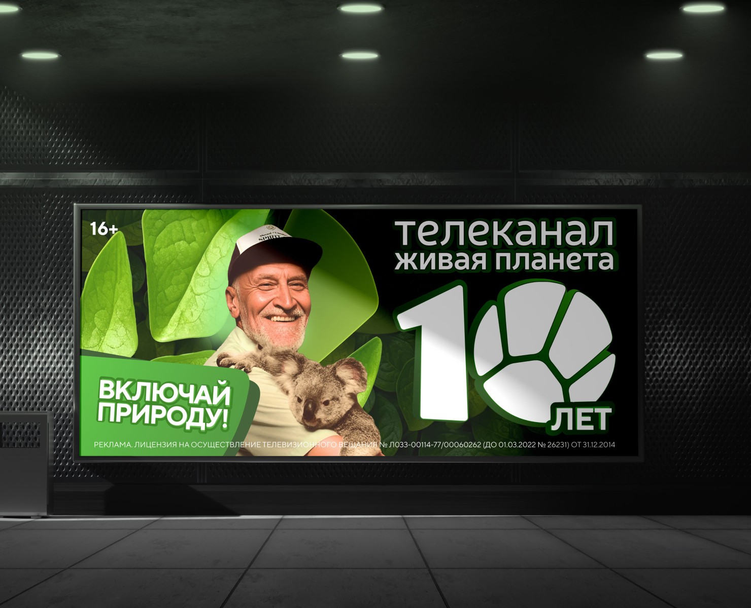 KV для телеканала Живая Планета на Dprofile