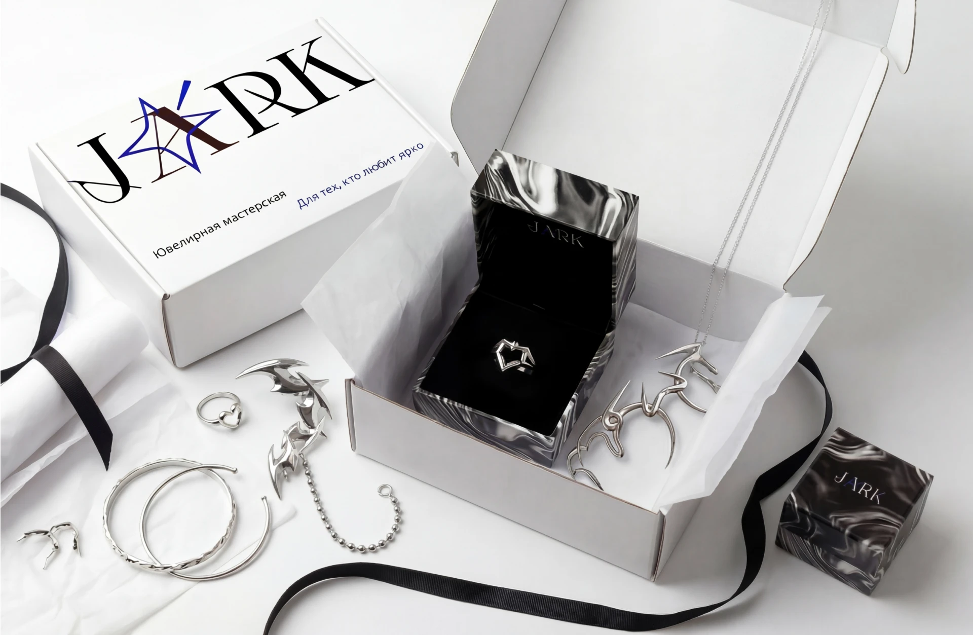 JARK | Айдентика Ювелирной мастерской — Изображение №9 — Брендинг на Dprofile