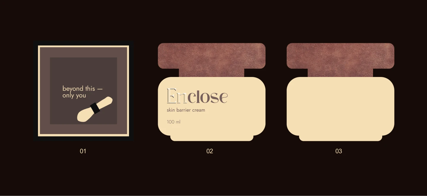 Enclose | Многосоставная упаковка для бренда косметики — Изображение №16 — Брендинг на Dprofile