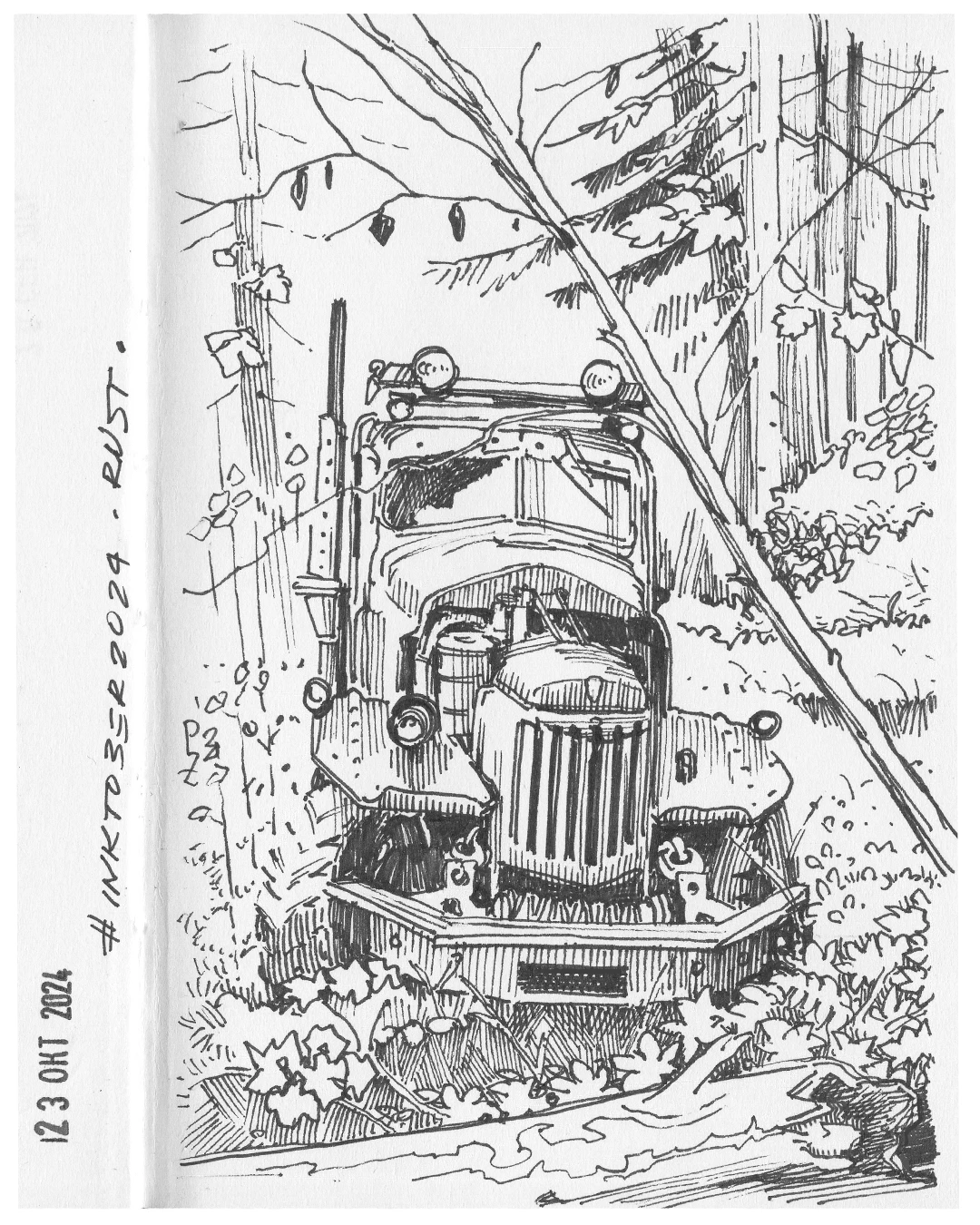 Ink Drawings vol. 8 — Изображение №3 — Иллюстрация на Dprofile