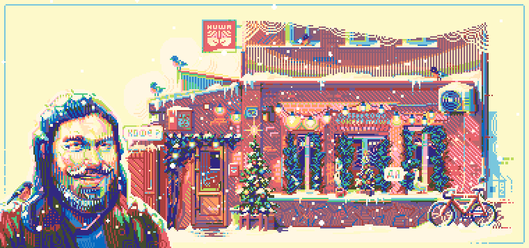 Кофе? Это в "Муву"! — Изображение №7 — Иллюстрация, Анимация на Dprofile