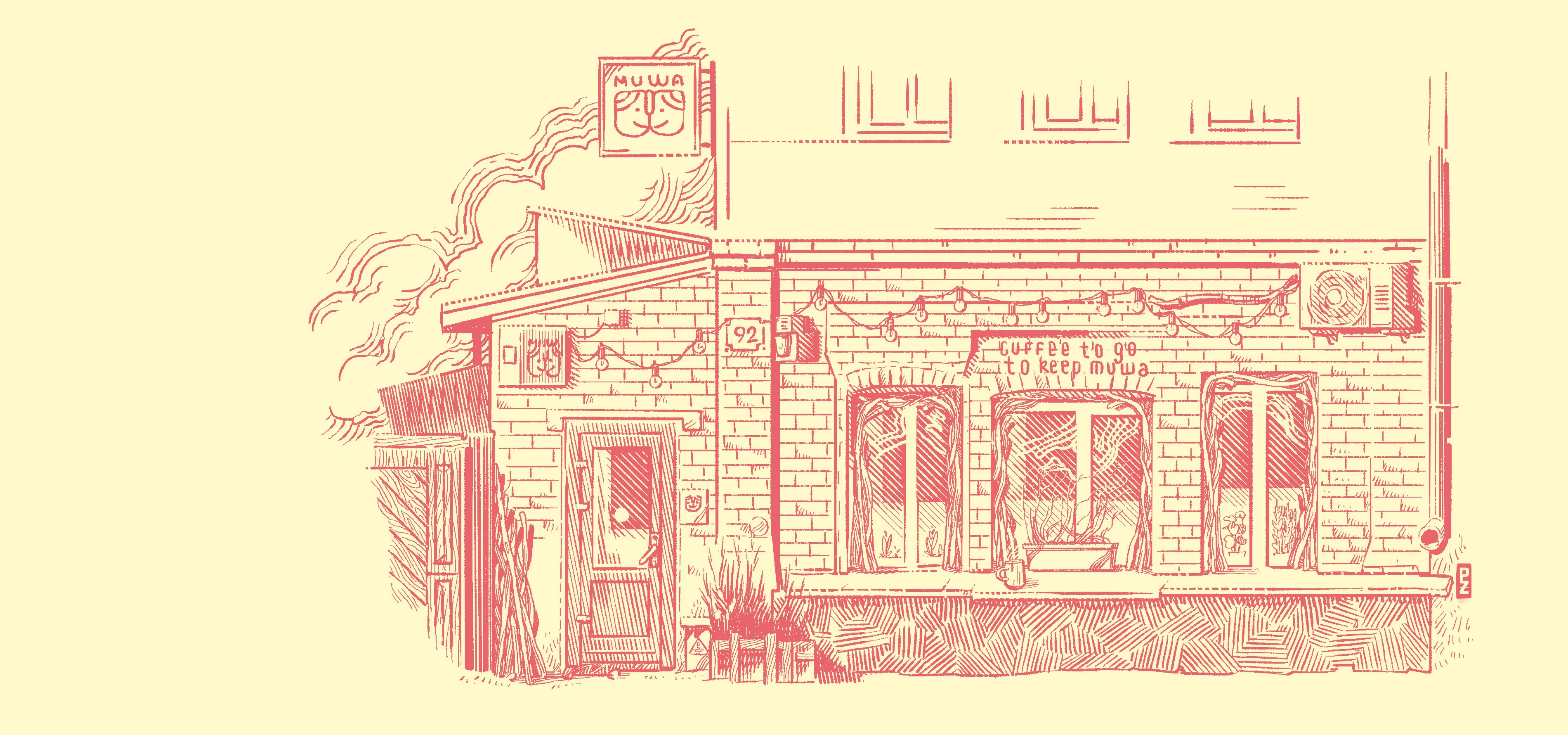 Кофе? Это в "Муву"! — Изображение №2 — Иллюстрация, Анимация на Dprofile