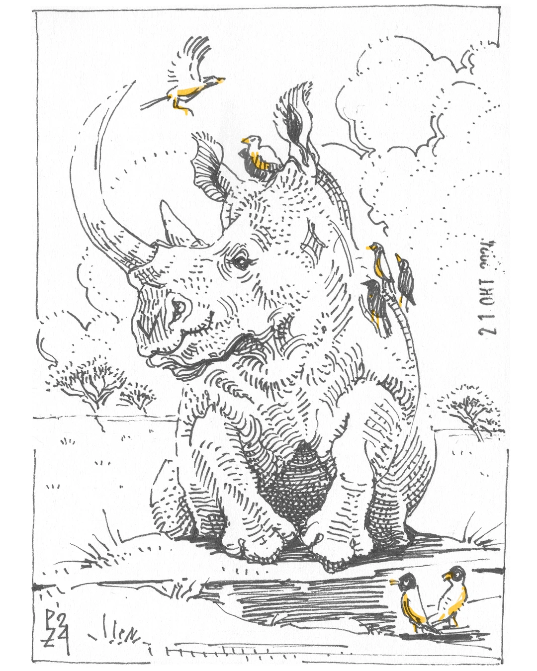 Ink Drawings vol. 7 — Изображение №12 — Иллюстрация на Dprofile