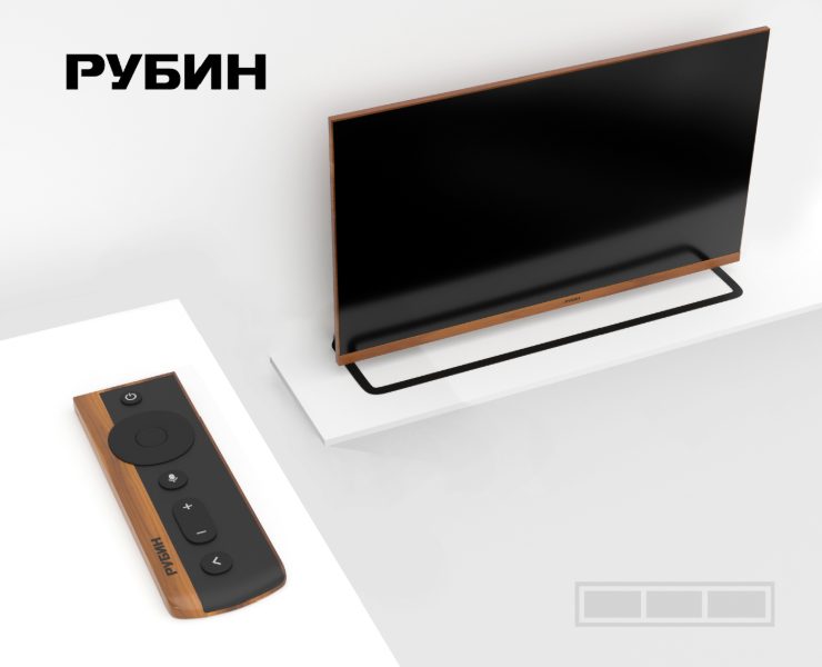 Телевизор «Рубин». Переосмысление. — 3D, Промдизайн на Dprofile