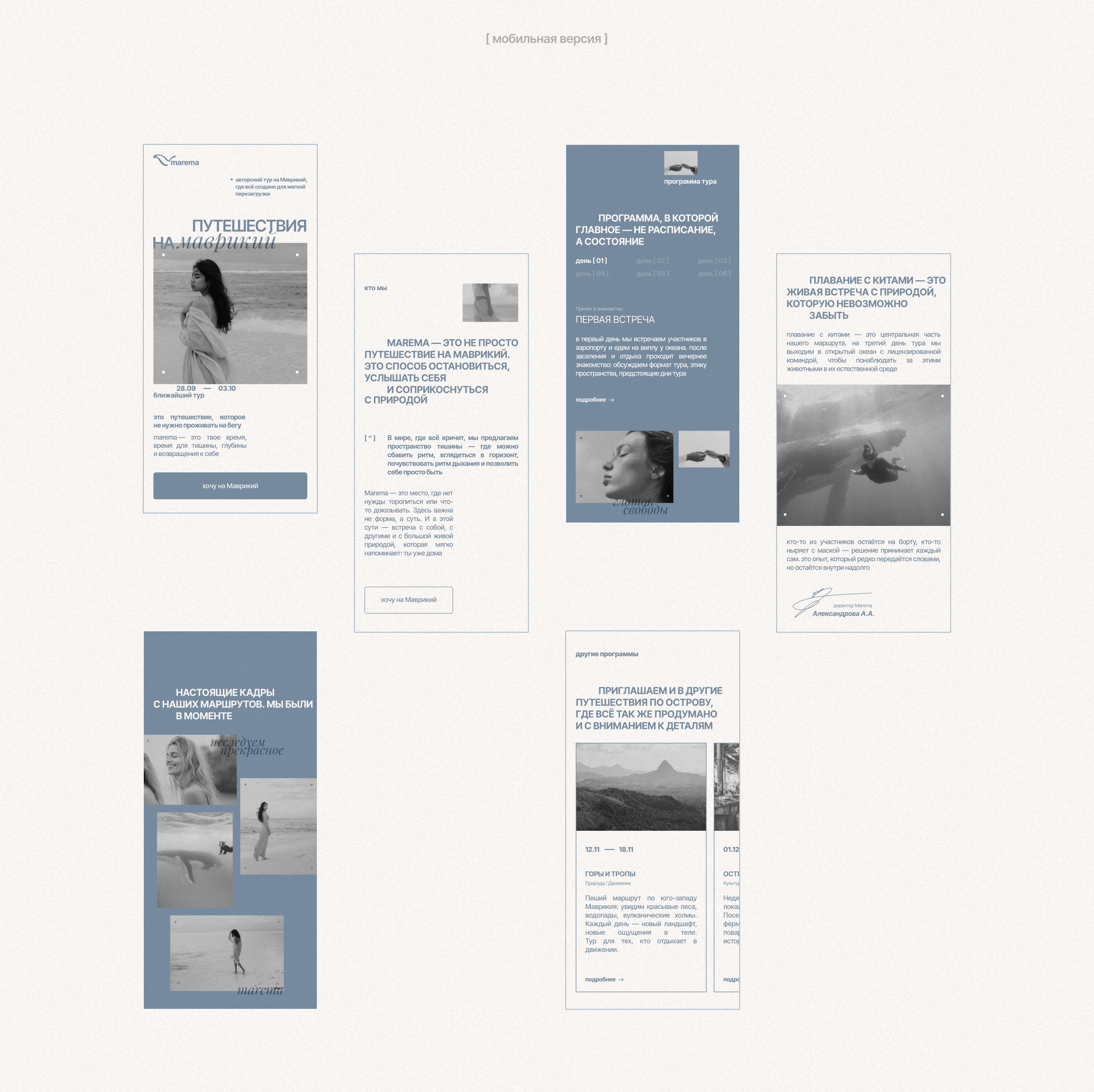 Landing page and brand identity for travel to Mauritius — Изображение №14 — Интерфейсы, Брендинг на Dprofile