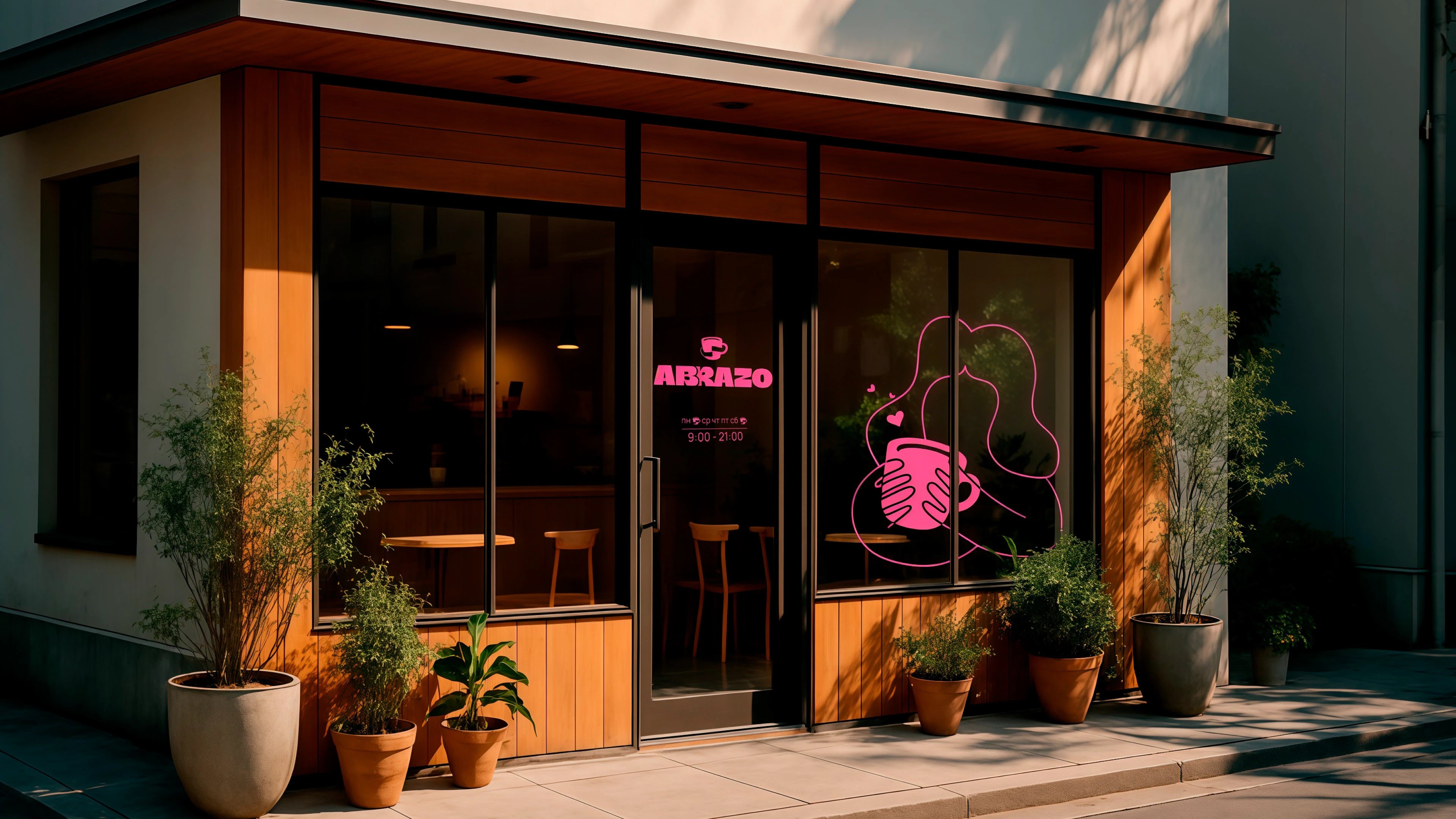 abrazo coffee shop | логотип&фирменный стиль — Изображение №1 — Брендинг на Dprofile