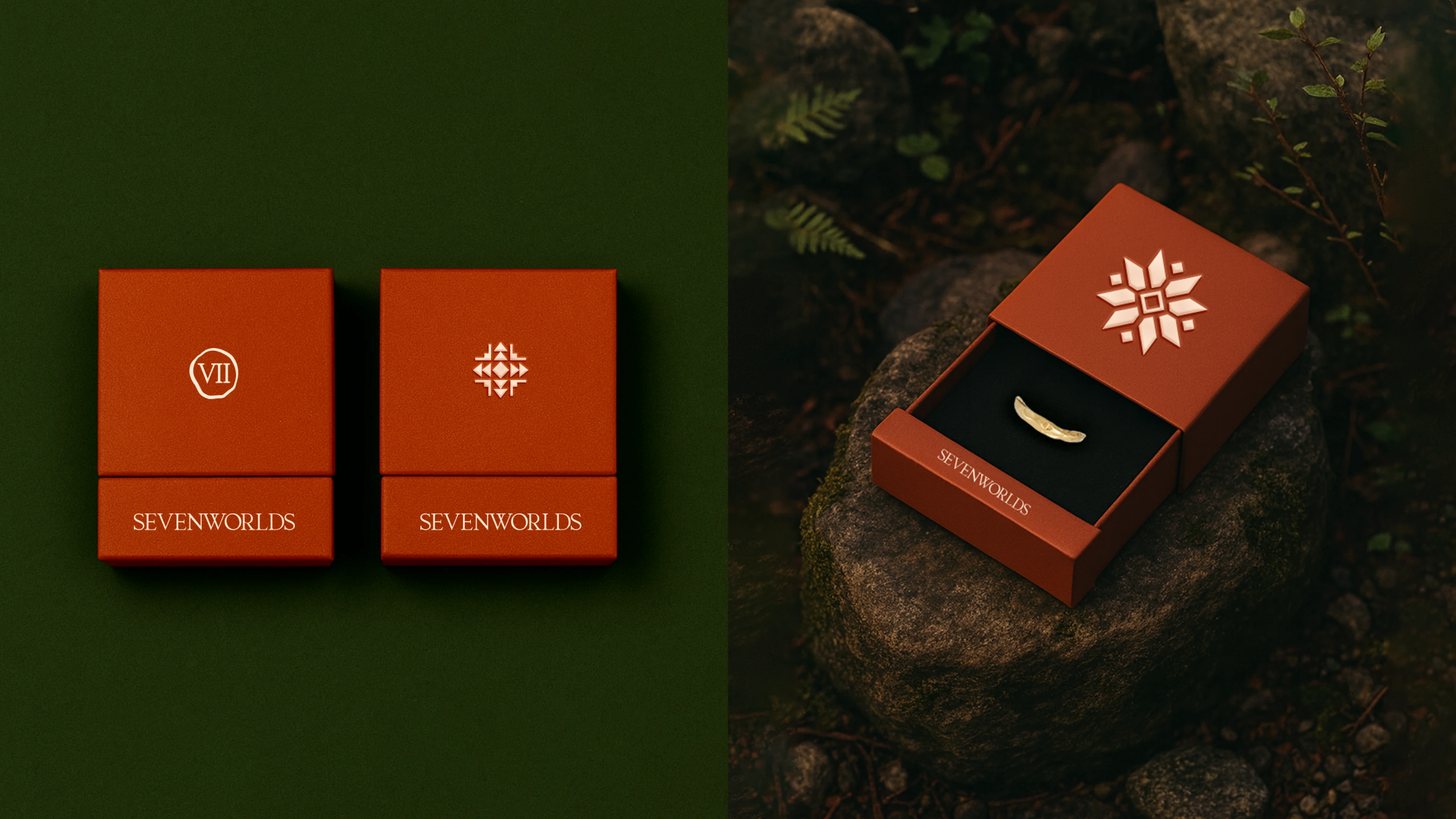 Sevenworlds | Фирменный стиль для бренда украшений — Изображение №6 — Брендинг на Dprofile