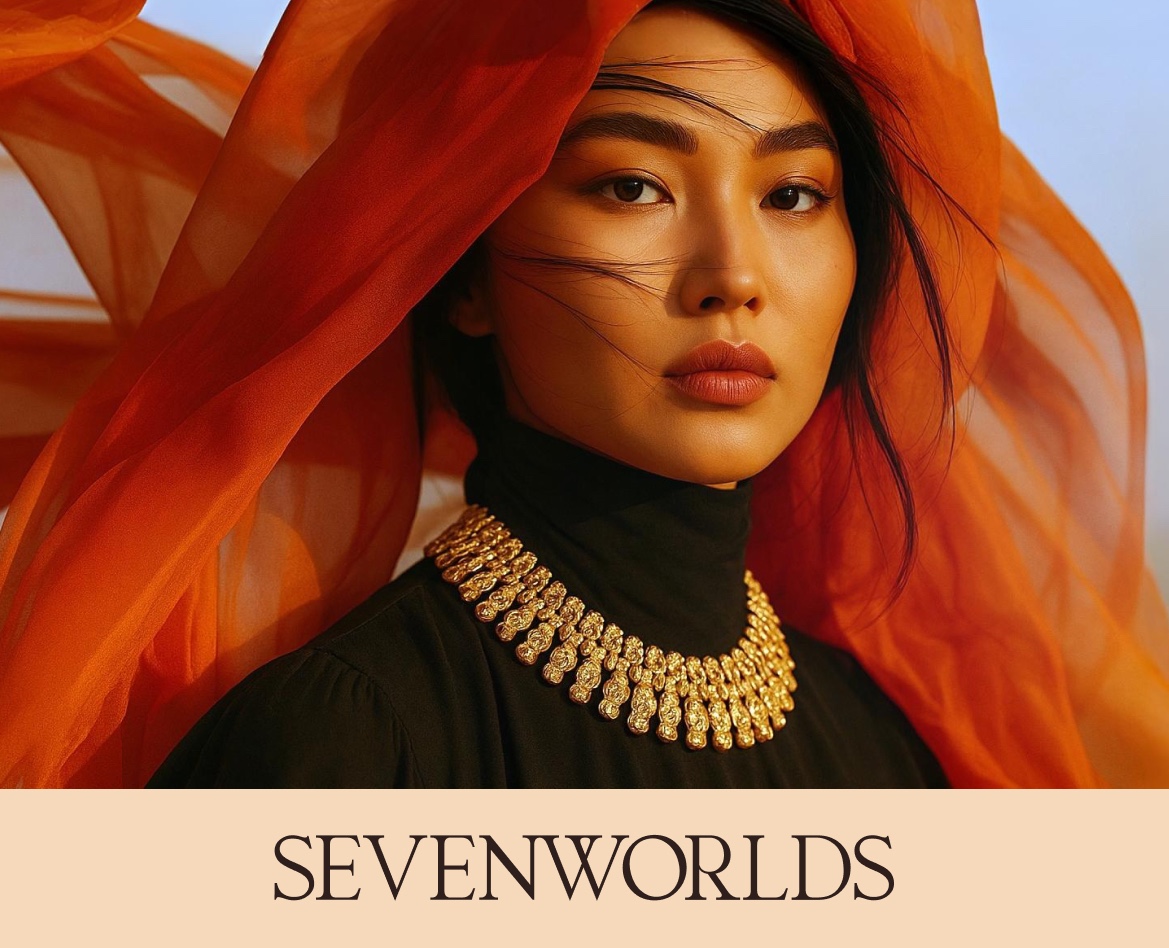 Sevenworlds | Фирменный стиль для бренда украшений на Dprofile