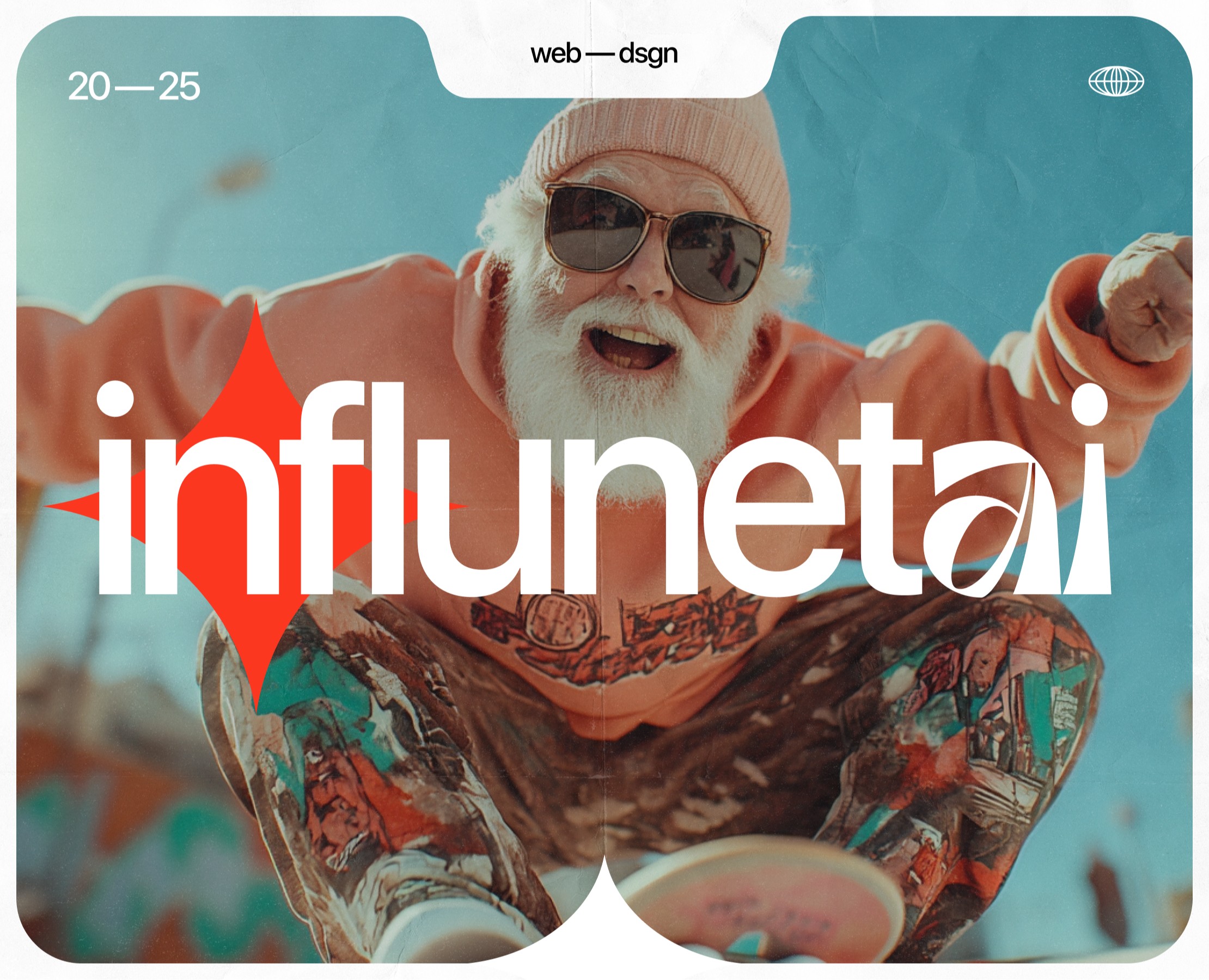 Influnetai website design | Crypto AI на Dprofile