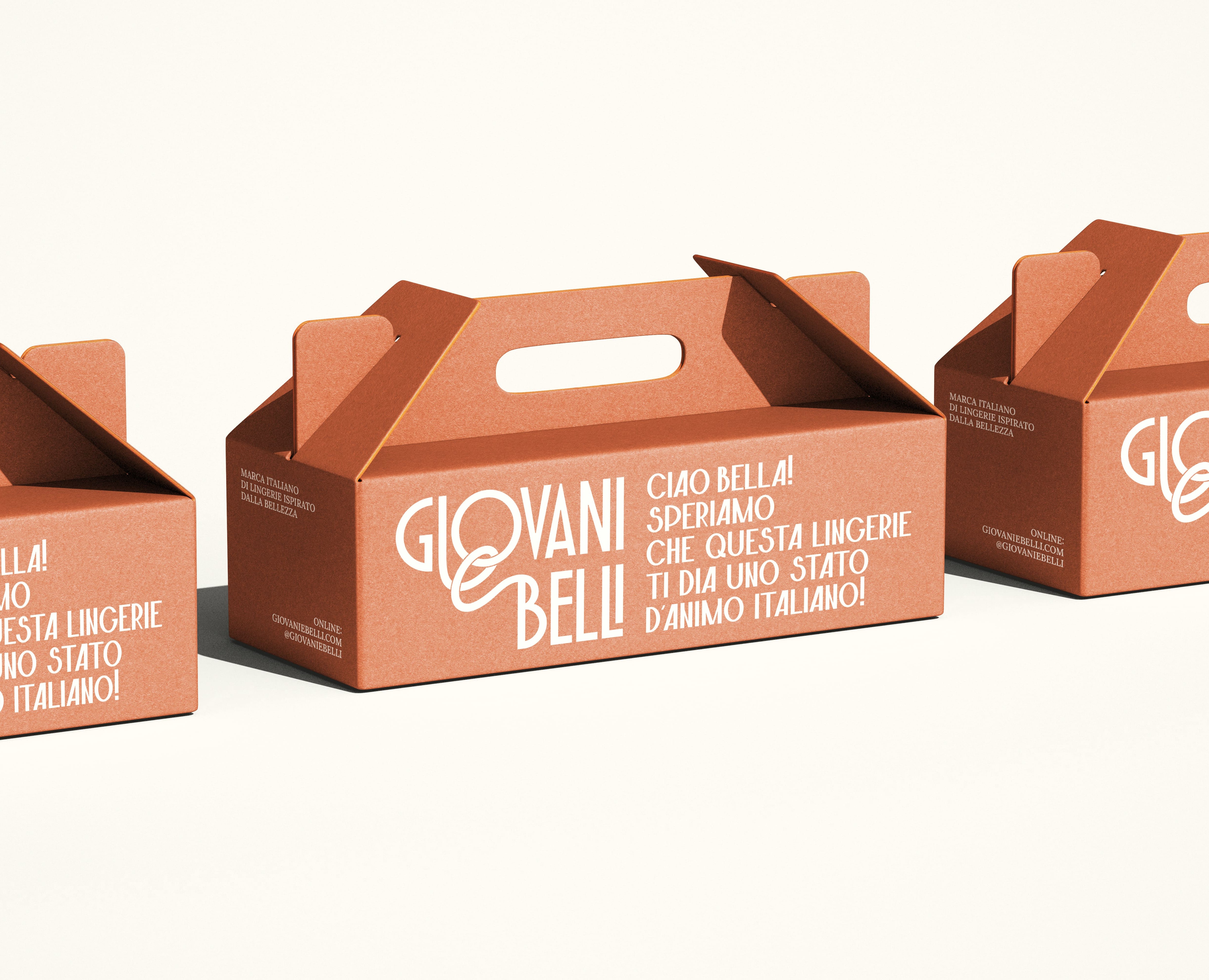 Айдентика для GIOVANI E BELLI на Dprofile