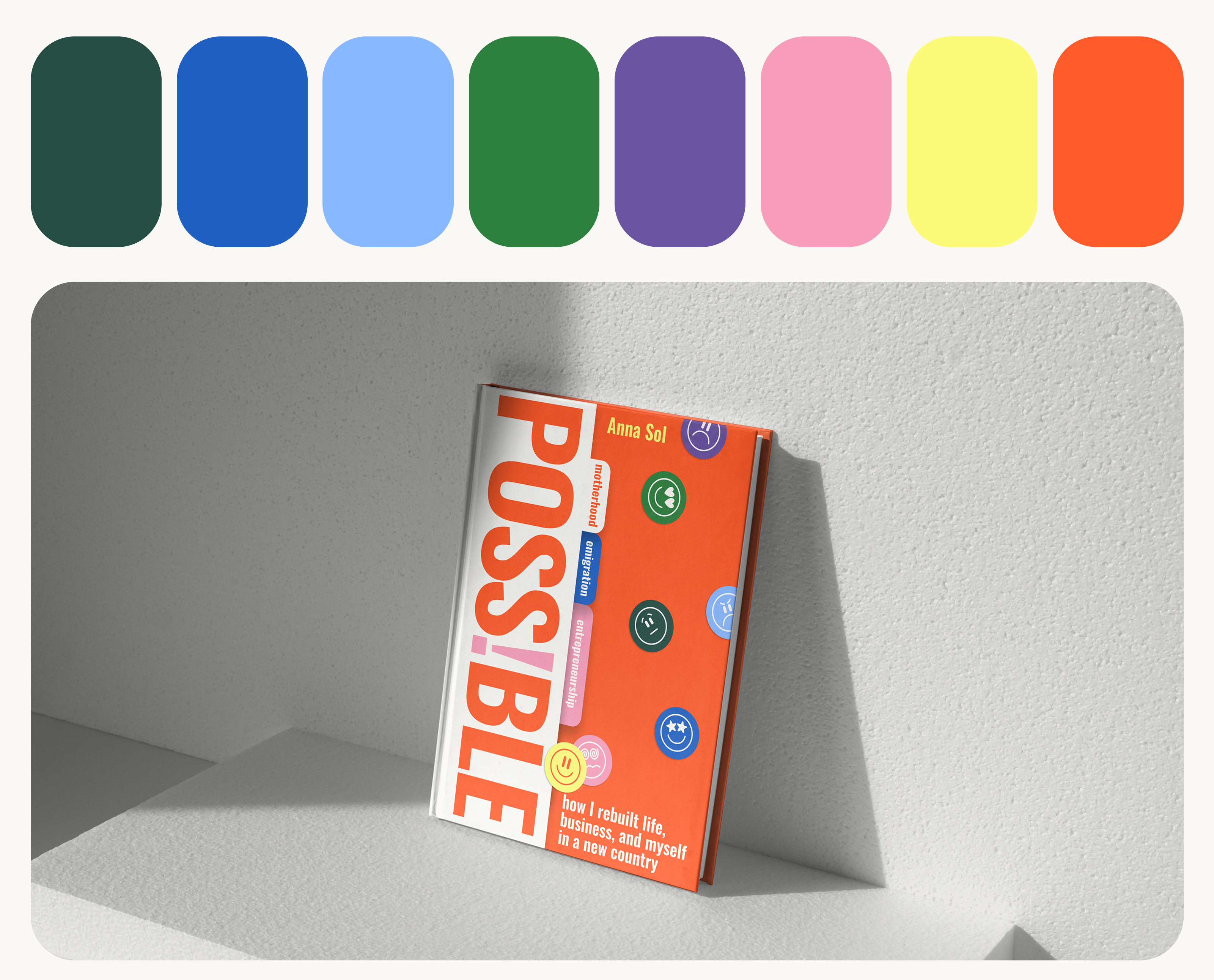 POSS!BLE: branding for a personal brand — Изображение №2 — Брендинг, Графика на Dprofile