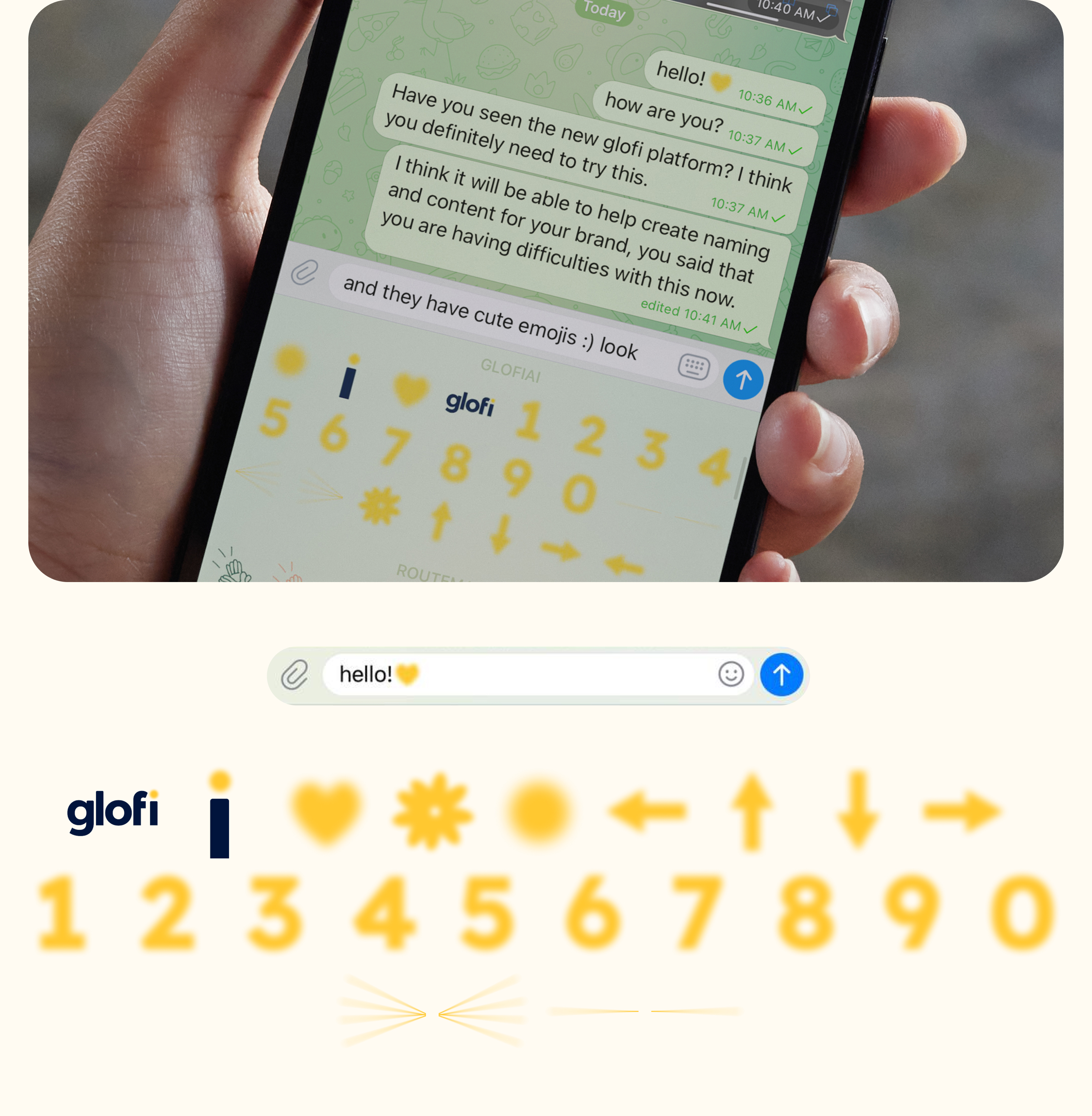 GLOFI: branding for an AI creative platform — Изображение №8 — Брендинг на Dprofile