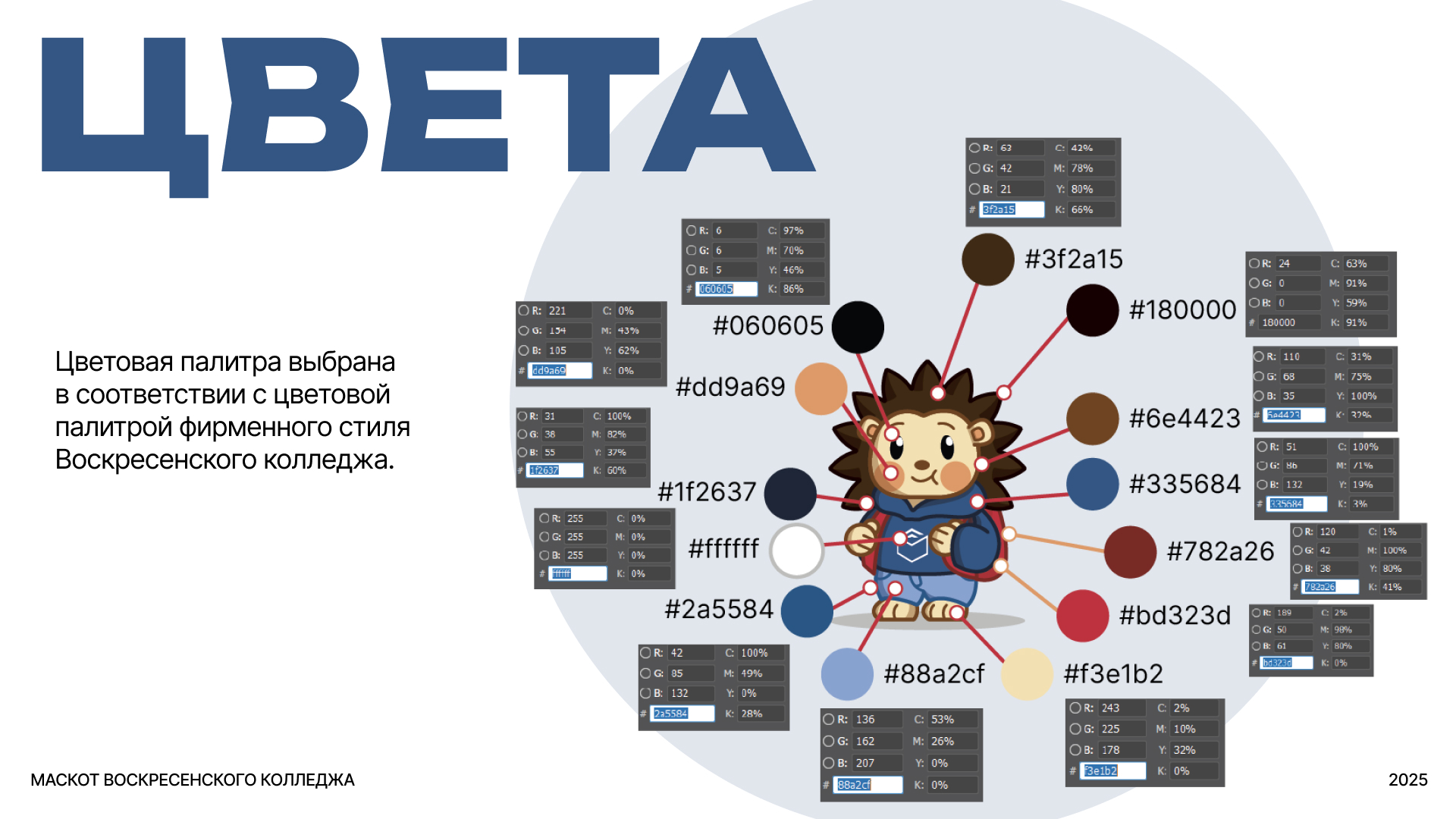 Маскот Иголкин для Воскресенского колледжа — Изображение №4 — Брендинг, Иллюстрация на Dprofile