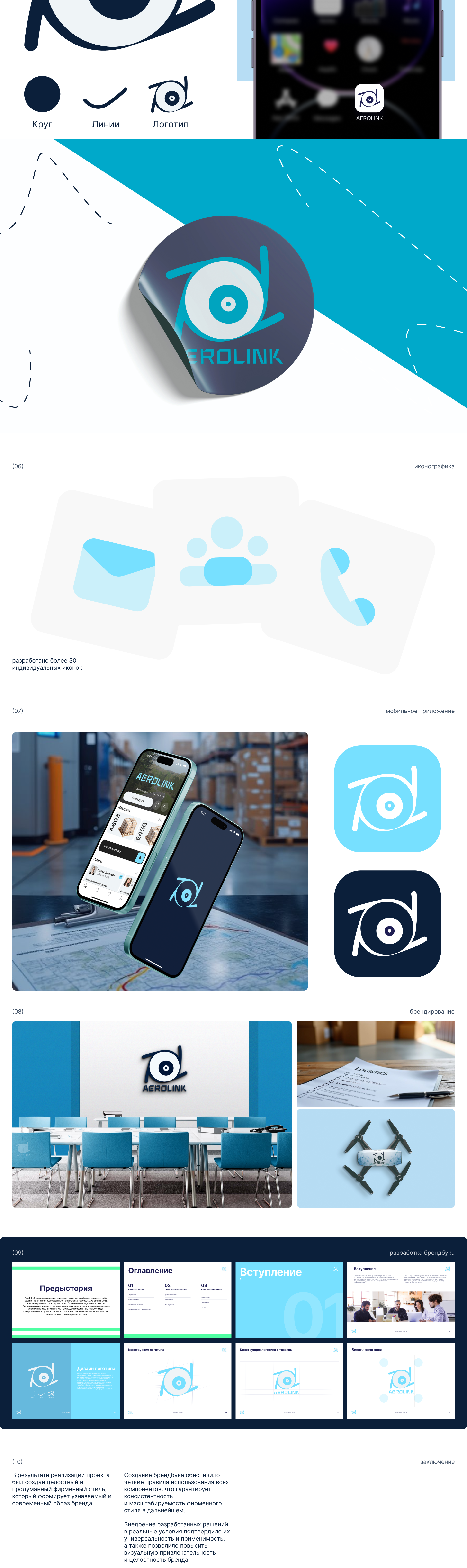 Фирменный стиль "Aerolink" — Изображение №2 — Брендинг на Dprofile