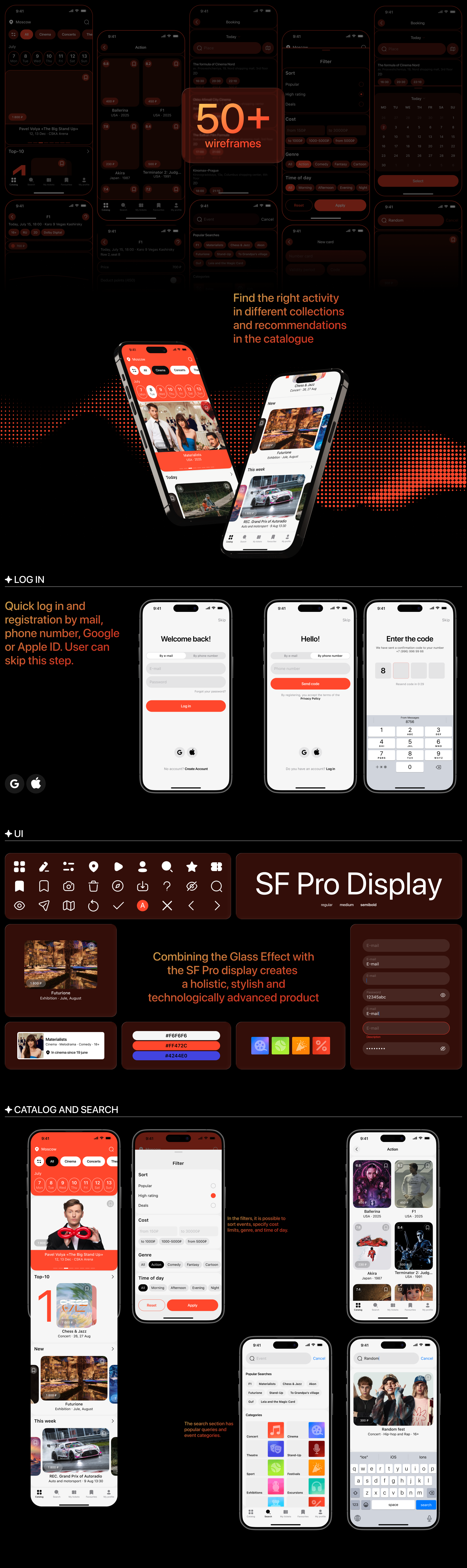 Afisher | Event Tickets App | UX/UI — Изображение №4 — Интерфейсы на Dprofile