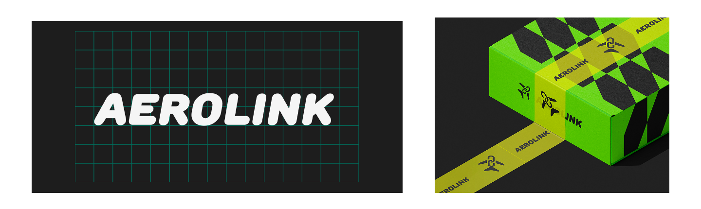 AEROLINK - фирменный стиль для центра автономной доставки — Изображение №3 — Брендинг на Dprofile