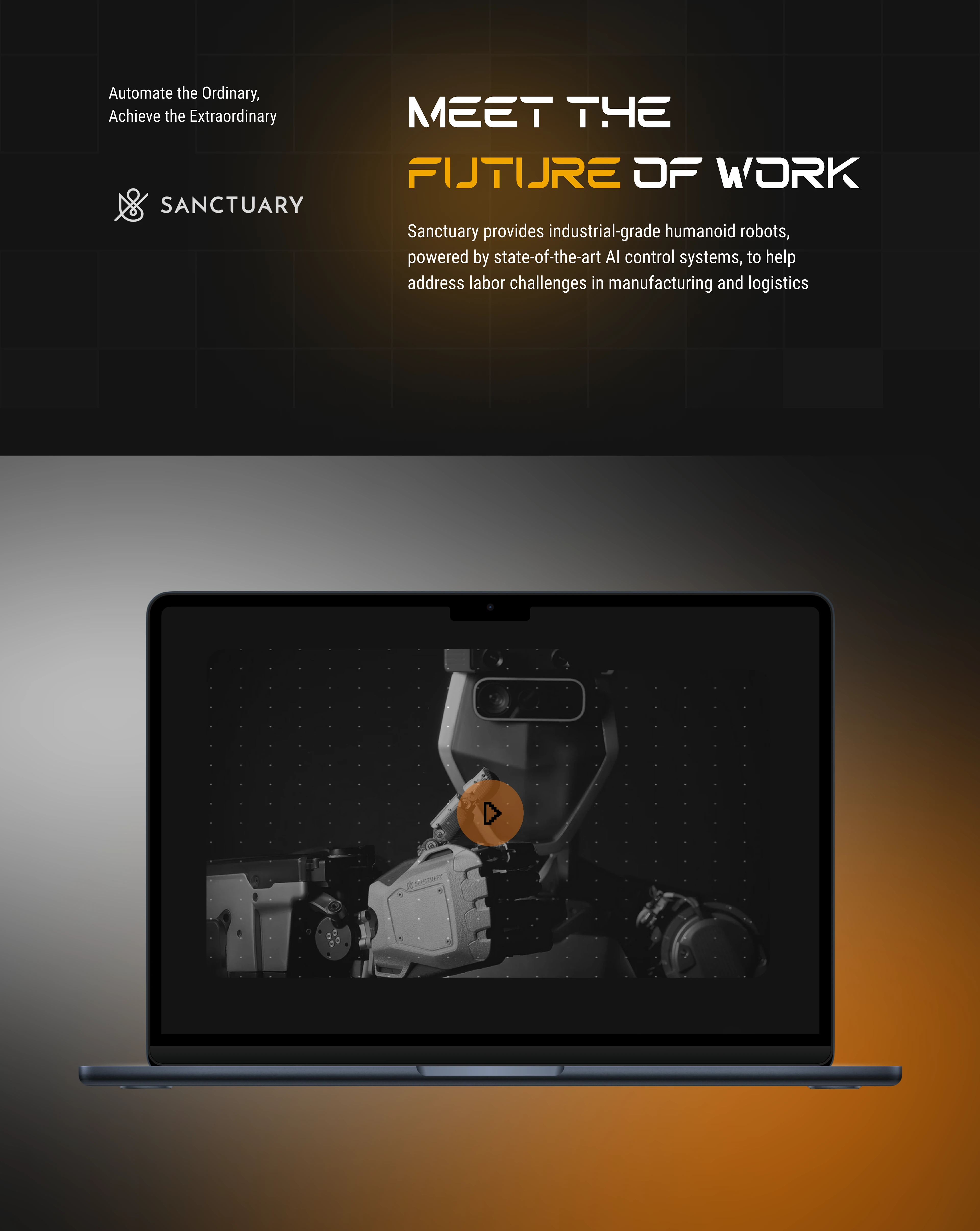 Sanctuary AI Phoenix / website — Изображение №2 — Интерфейсы, Анимация на Dprofile