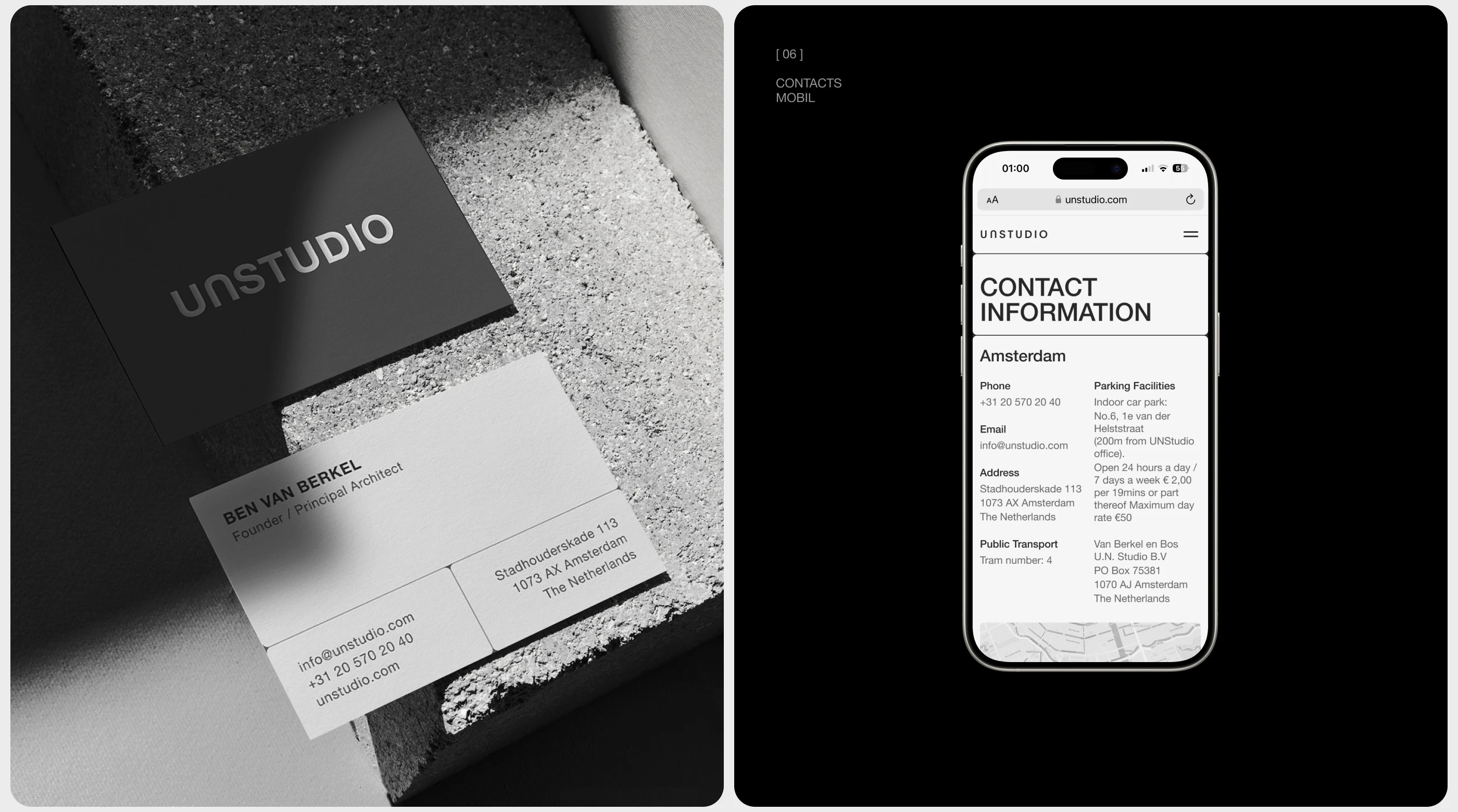 UNStudio — Website — Изображение №9 — Интерфейсы на Dprofile