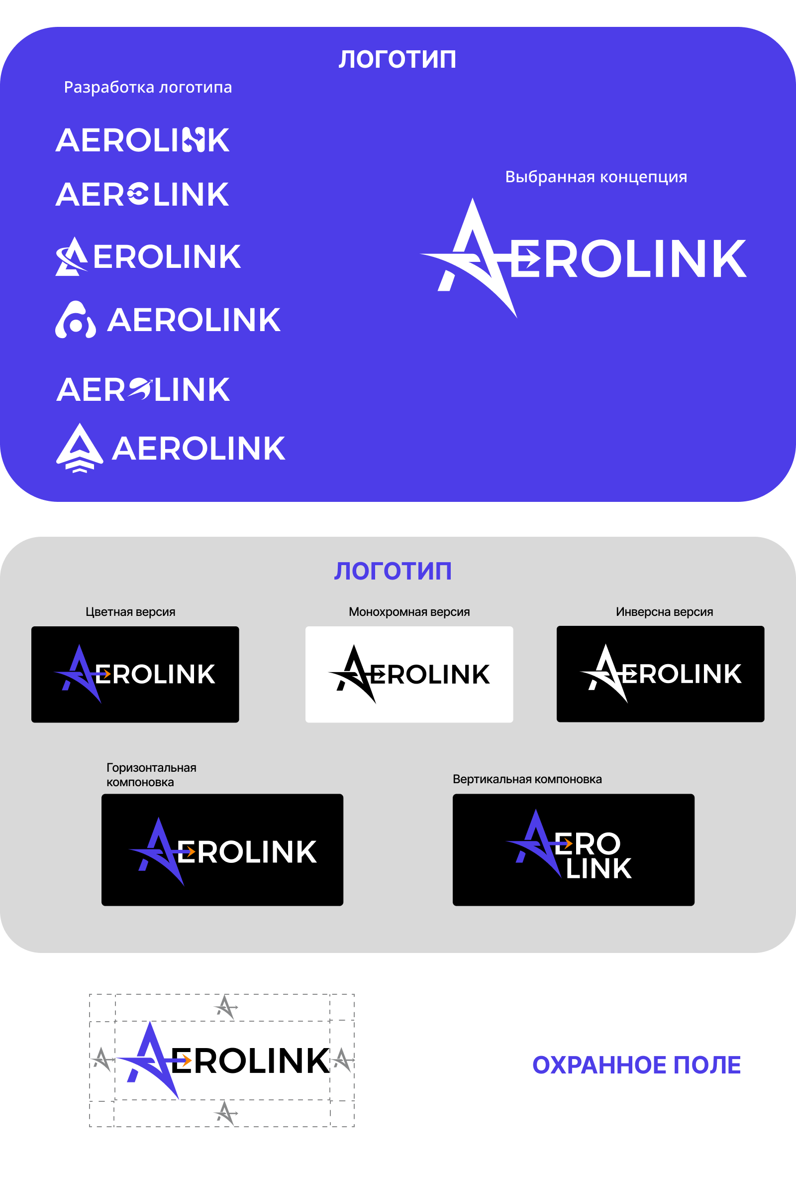 Фирменный стиль для компании AEROLINK — Изображение №3 — Брендинг, Графика на Dprofile