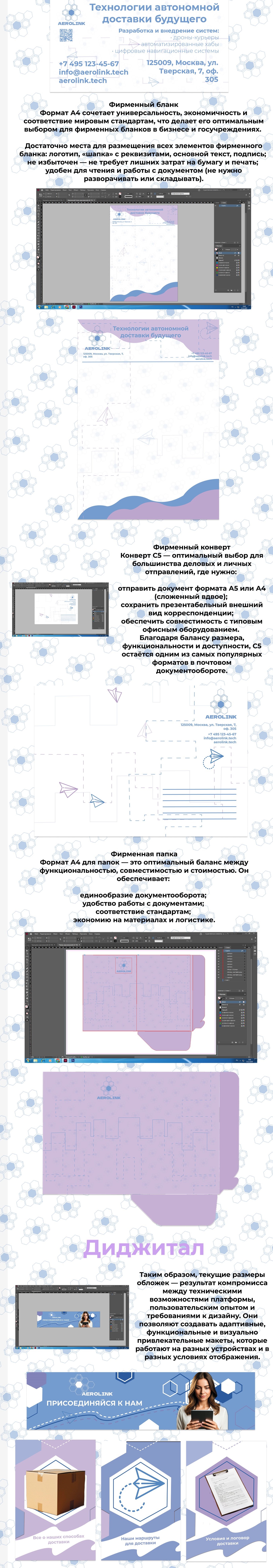 Создание фирменного стиля Аэролинк — Изображение №3 — Брендинг на Dprofile