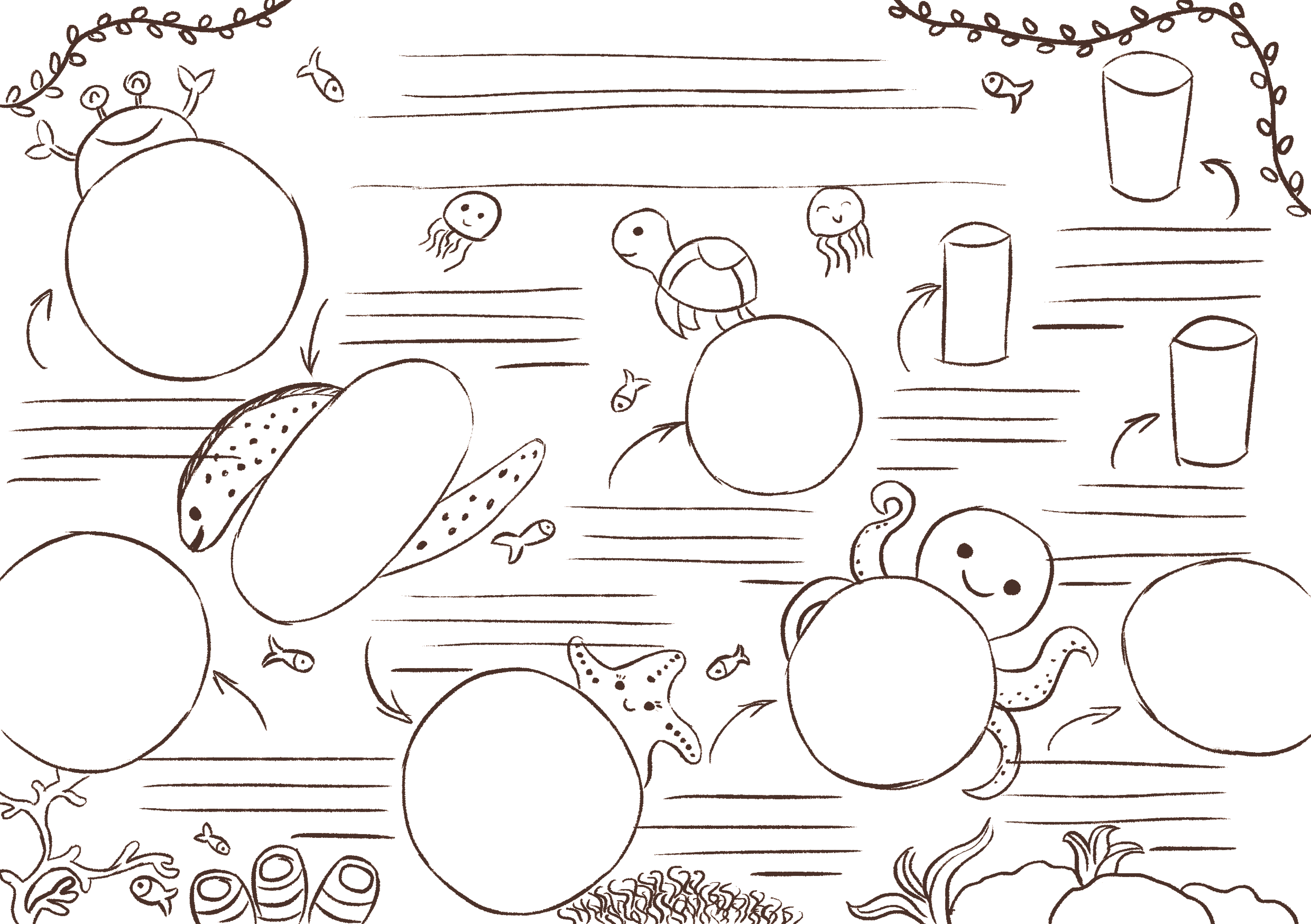 Дизайн меню для детского кафе — Изображение №4 — Брендинг, Иллюстрация на Dprofile