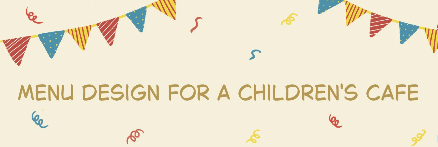 Дизайн меню для детского кафе — Изображение №1 — Брендинг, Иллюстрация на Dprofile