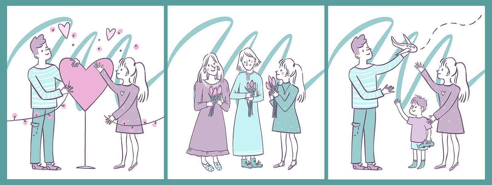 иллюстрации для сообщества ШТРИХИ — Изображение №2 — Брендинг, Иллюстрация на Dprofile