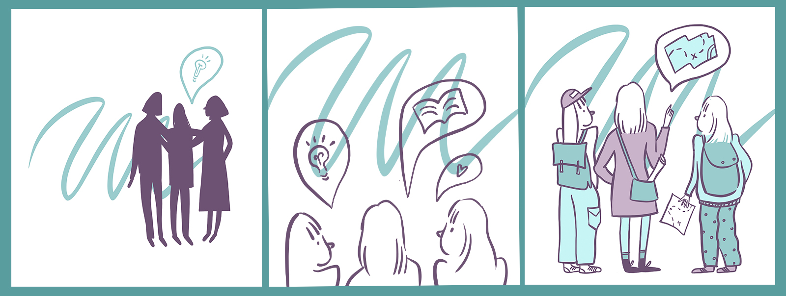 иллюстрации для сообщества ШТРИХИ — Изображение №1 — Брендинг, Иллюстрация на Dprofile