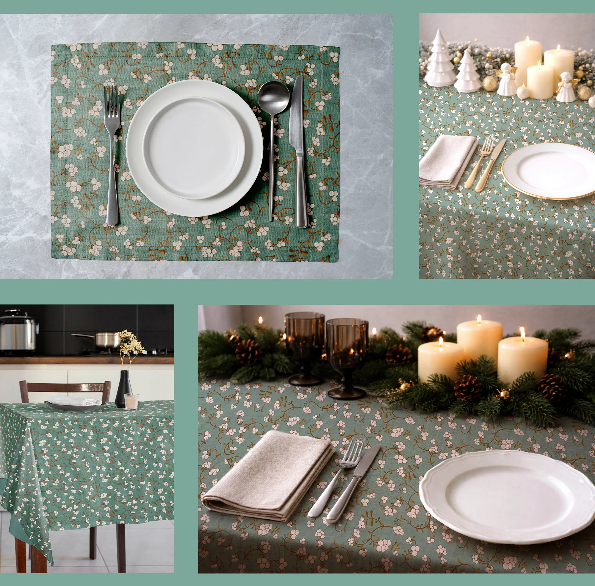 Бесшовный паттерн Снежноягодник — Изображение №4 — Иллюстрация, Графика на Dprofile