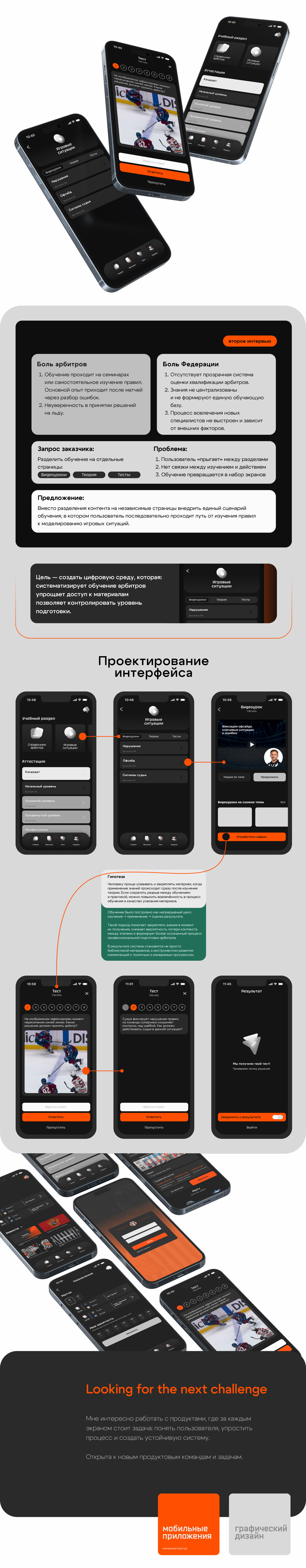Операционная система для арбитров/Referee operations system — Изображение №4 — Интерфейсы на Dprofile